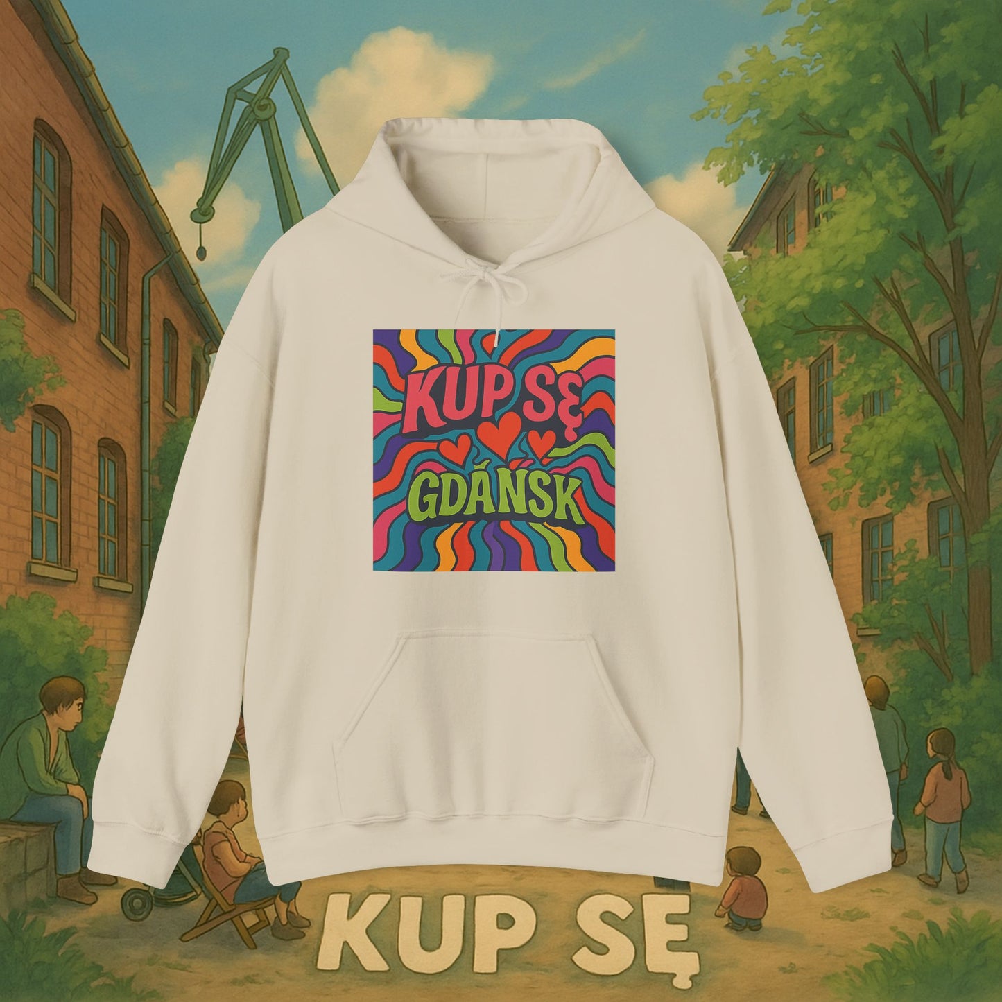 Unisex Heavy Blend Hoodie – Acid – Kup Se
