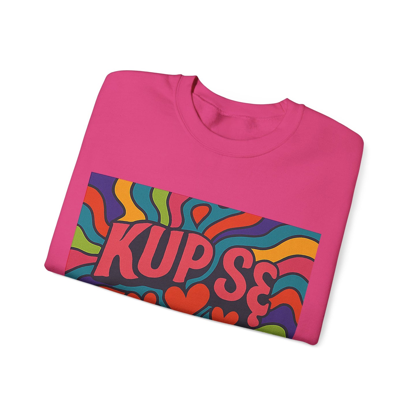 Bluza unisex z grafiką Kup Se Acid – klasyczny crewneck i miejski styl