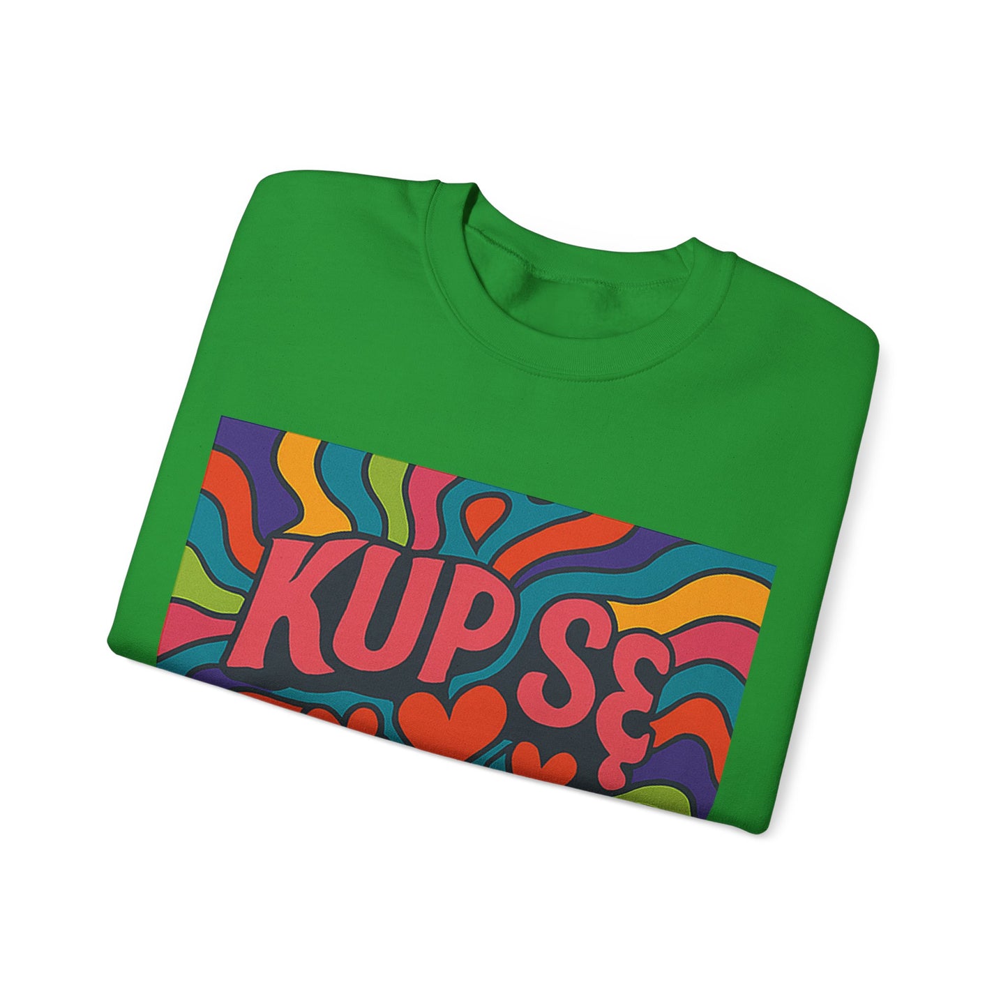 Bluza unisex z grafiką Kup Se Acid – klasyczny crewneck i miejski styl