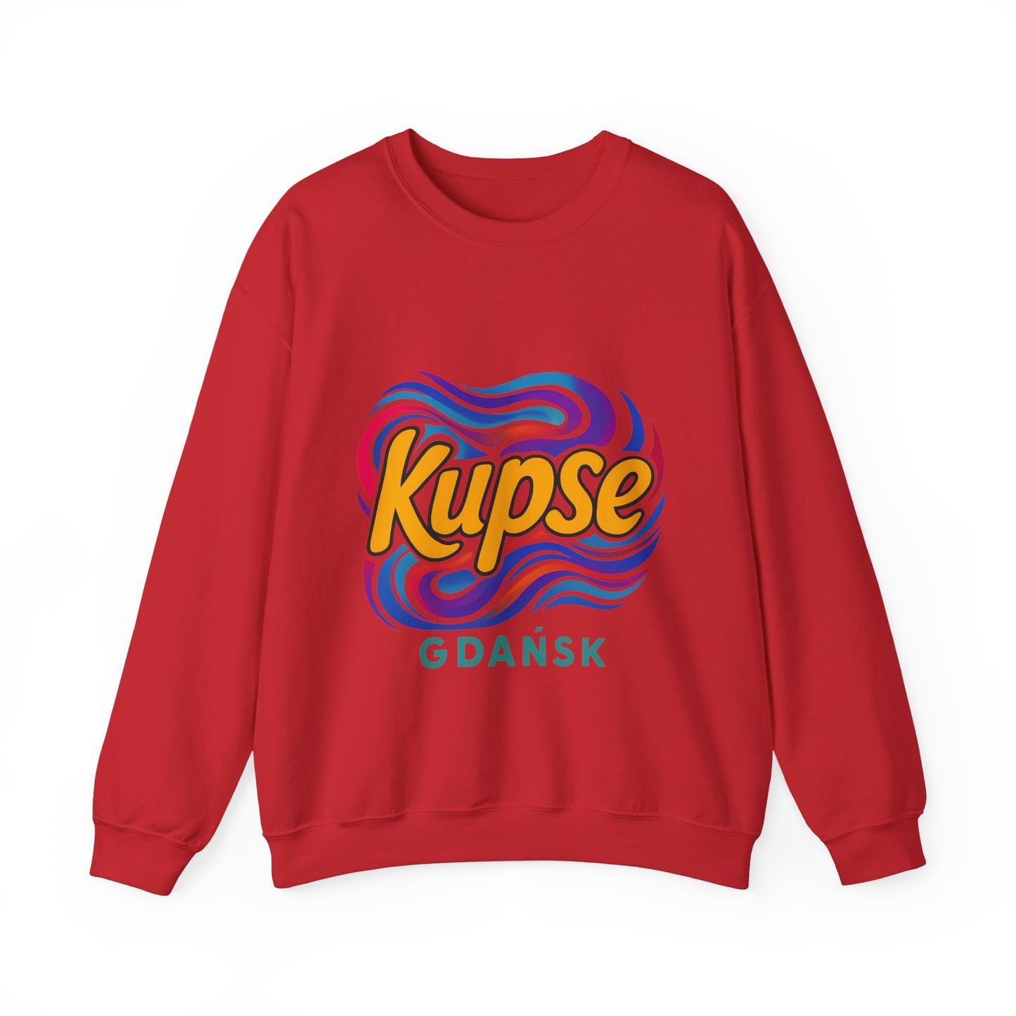 Bluza unisex z grafiką Kup Se Acid2 – klasyczny crewneck i miejski styl