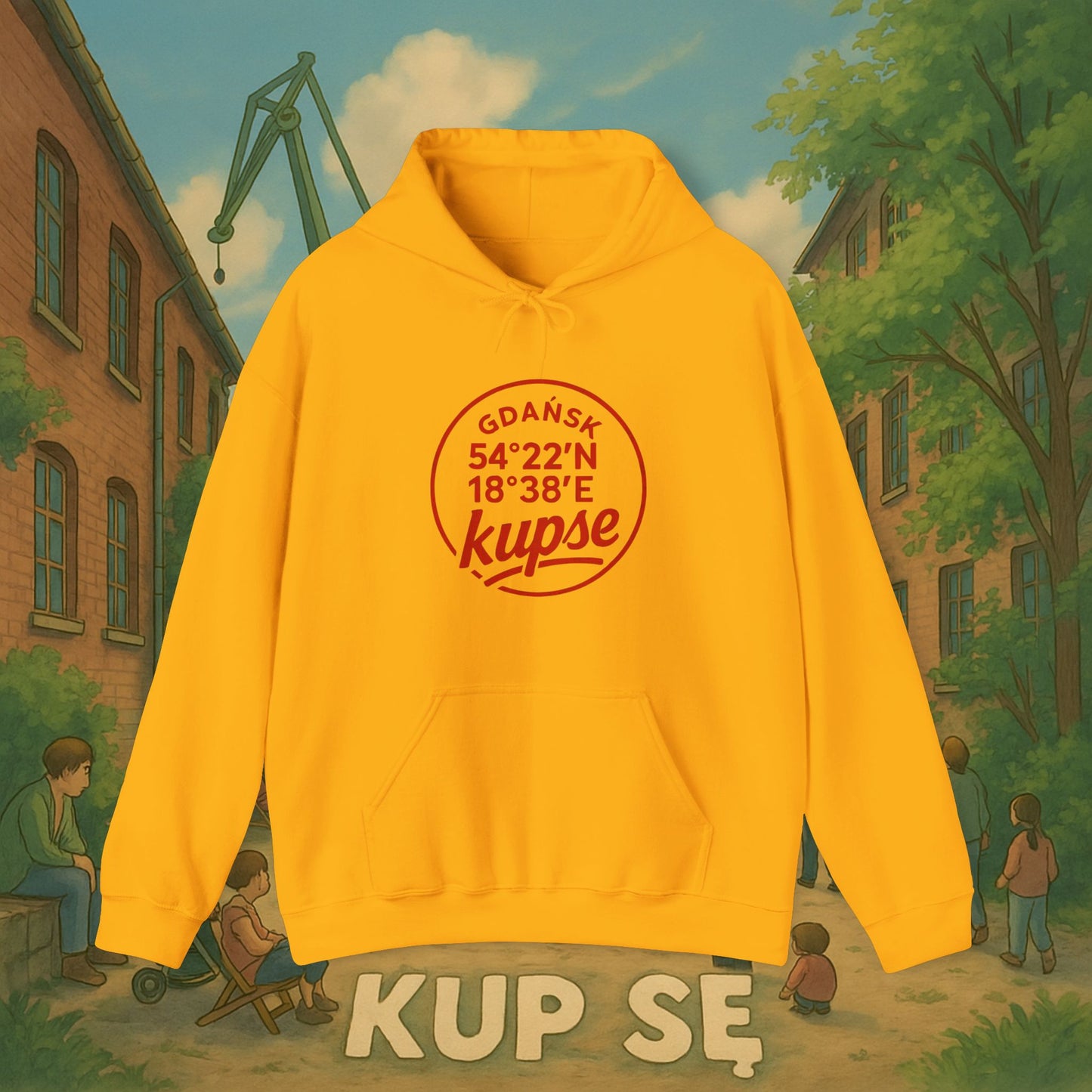 Unisex Heavy Blend Hoodie – Koordynaty – Kup Se