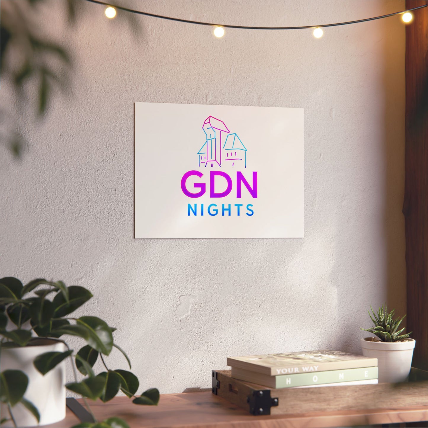 Obraz na panelu aluminiowym GDN Nights – trwały wydruk w stylu Kup Se