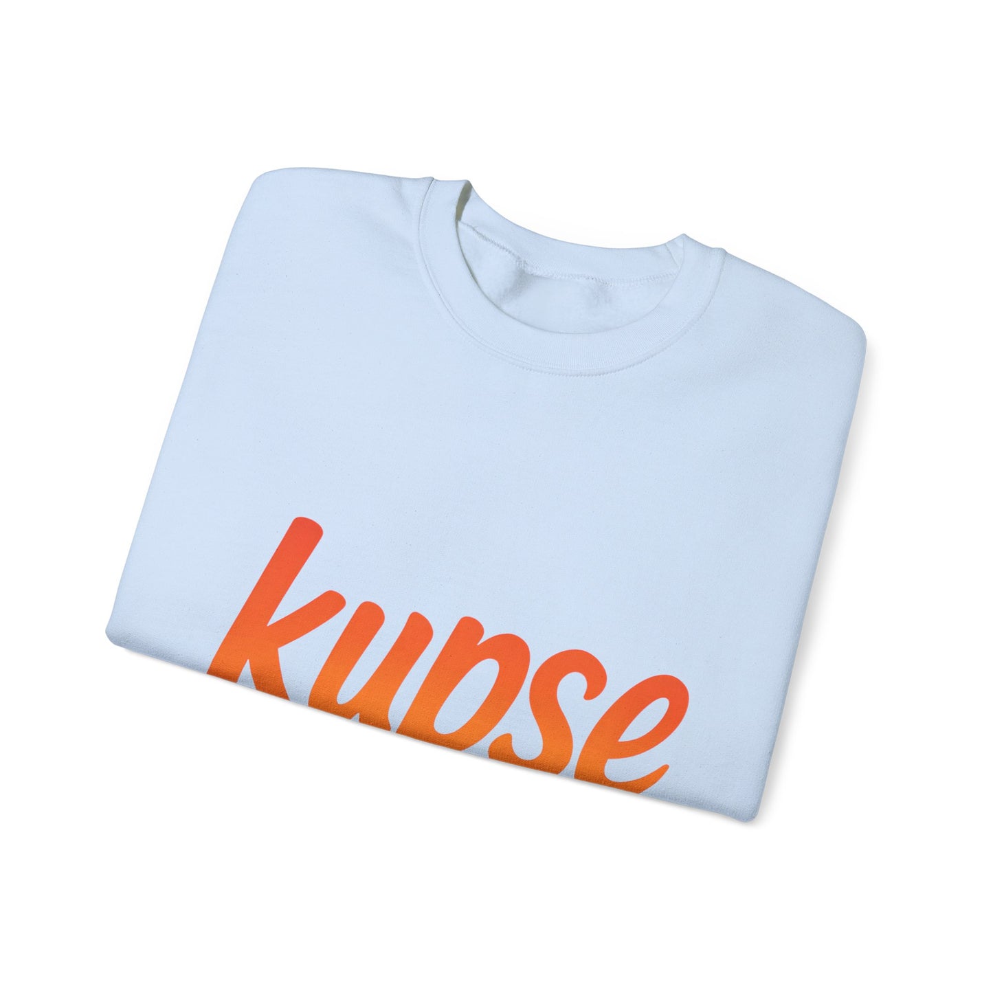 Bluza unisex z grafiką Kup Se Logo Orange – klasyczny crewneck i miejski styl