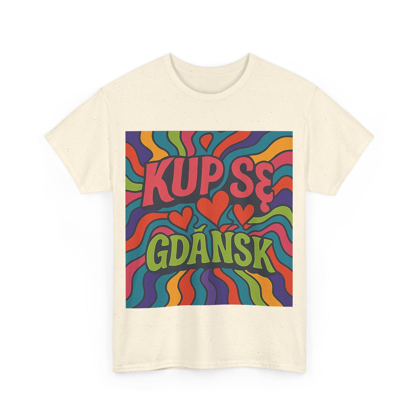 KupSe Gdańsk Hippie t-shirt - Unisex Heavy Cotton Tee