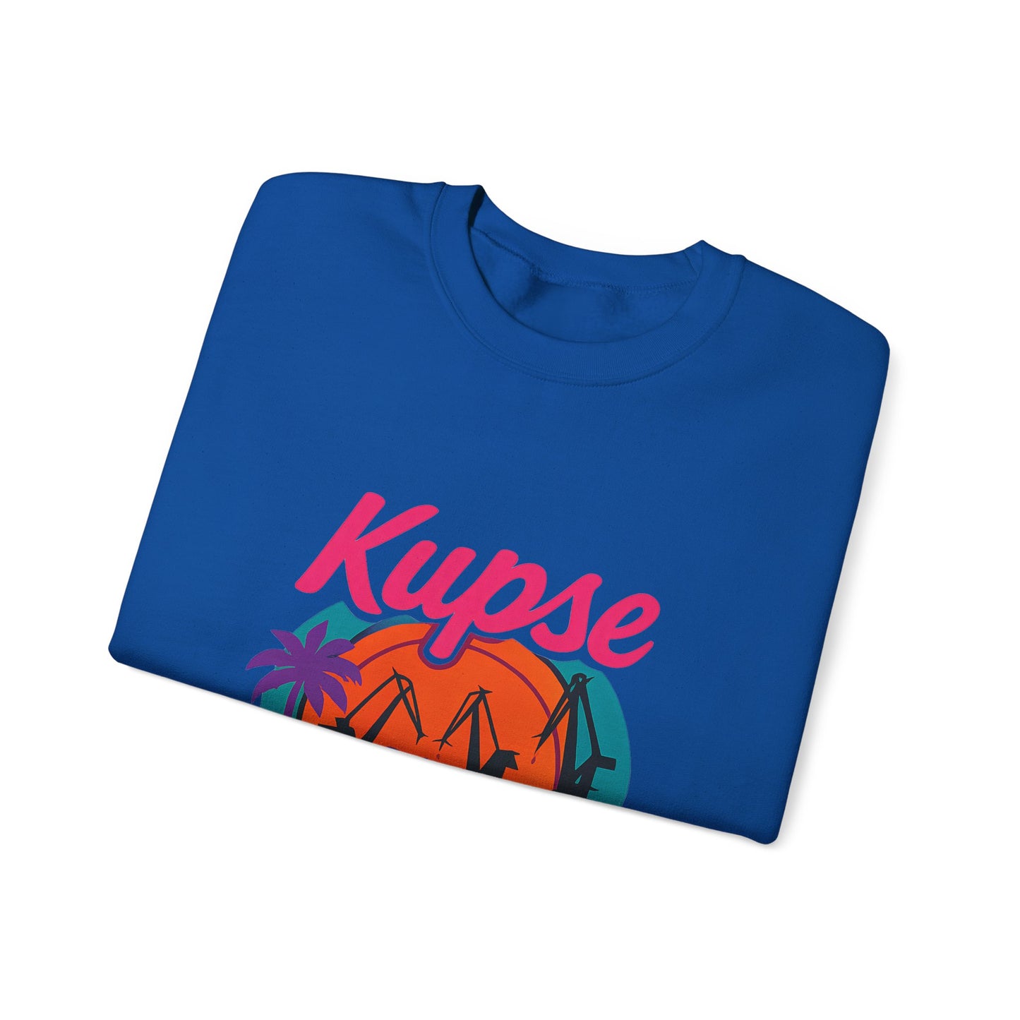 Bluza unisex z grafiką Kup Se Seas The Day – klasyczny crewneck i miejski styl