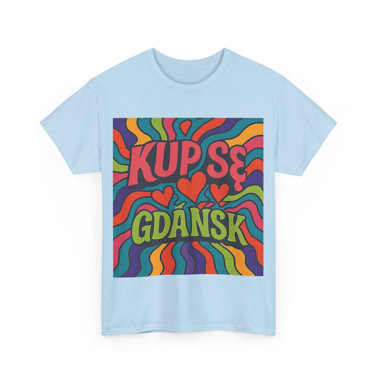 KupSe Gdańsk Hippie t-shirt - Unisex Heavy Cotton Tee