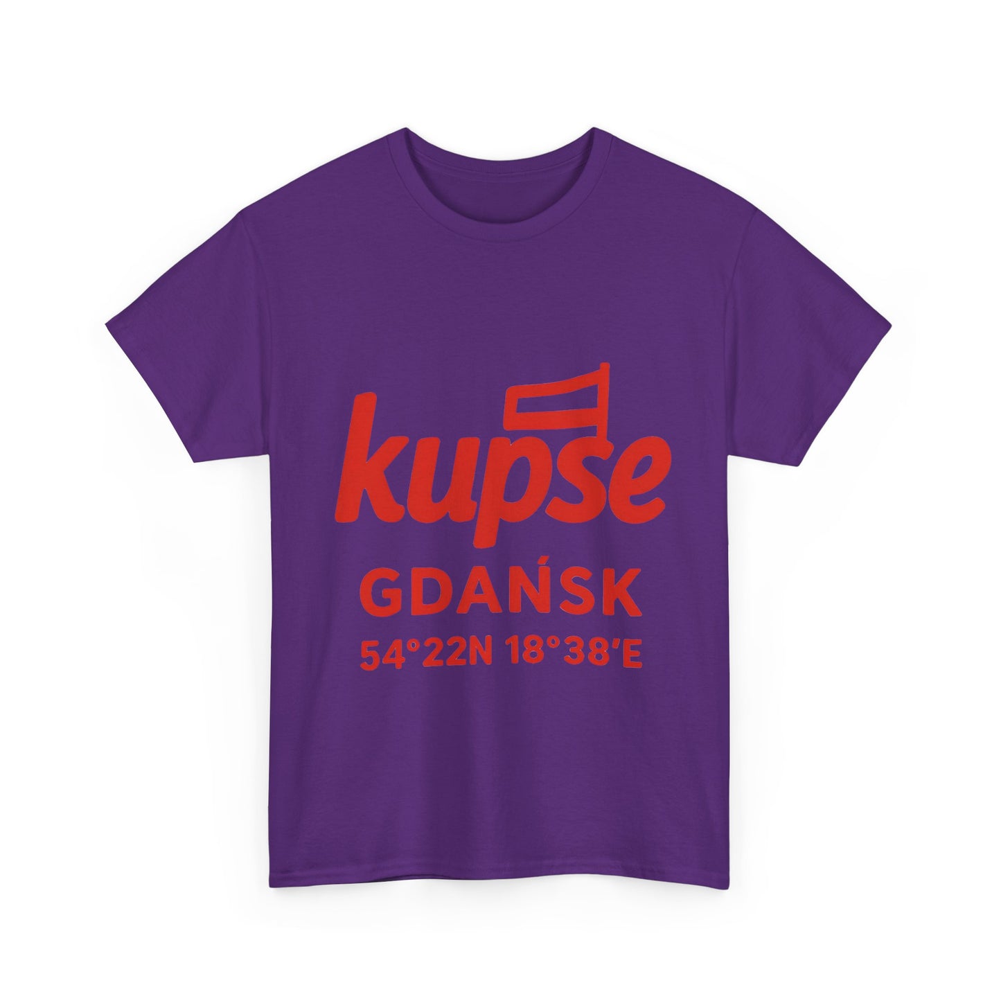KupSe Logo Gdańsk Solidarność t-shirt - Unisex Heavy Cotton Tee