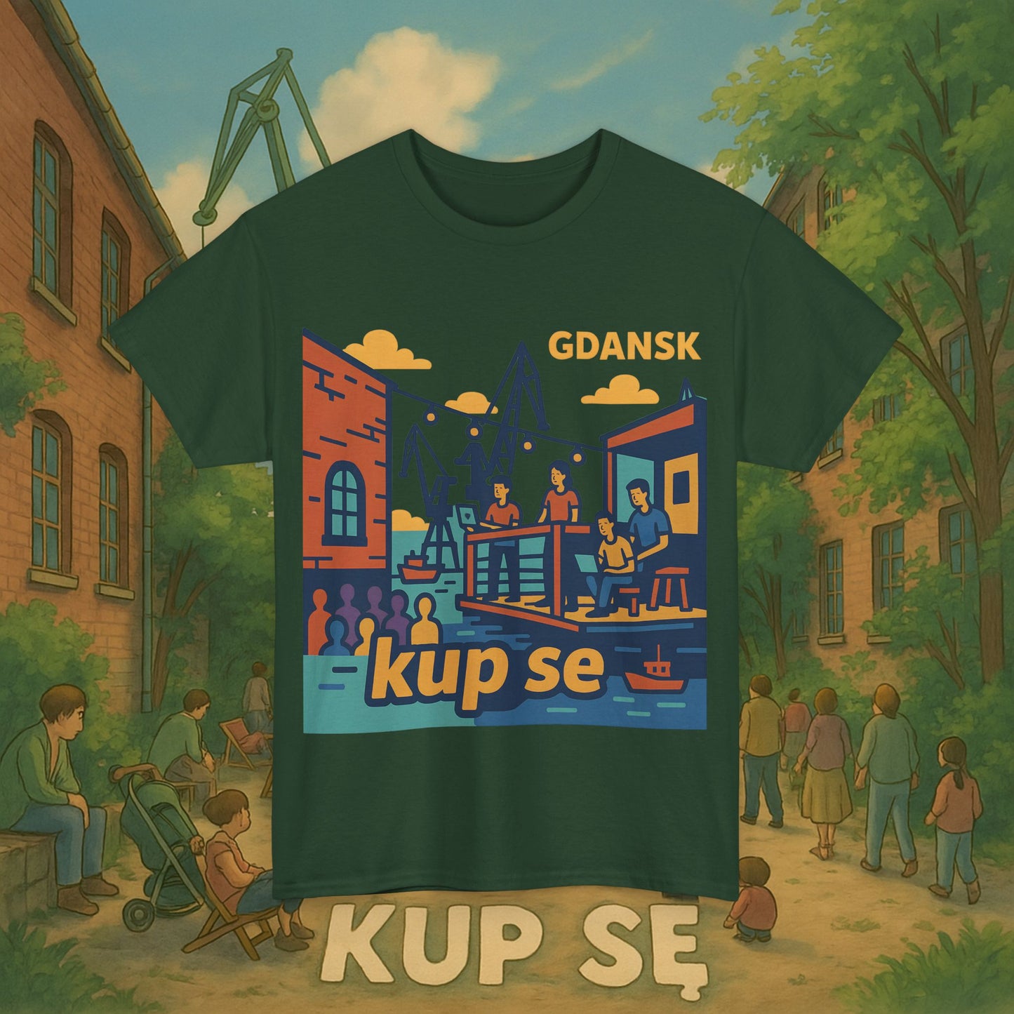 KupSe 100cznia Style t-shirt - Unisex Heavy Cotton Tee