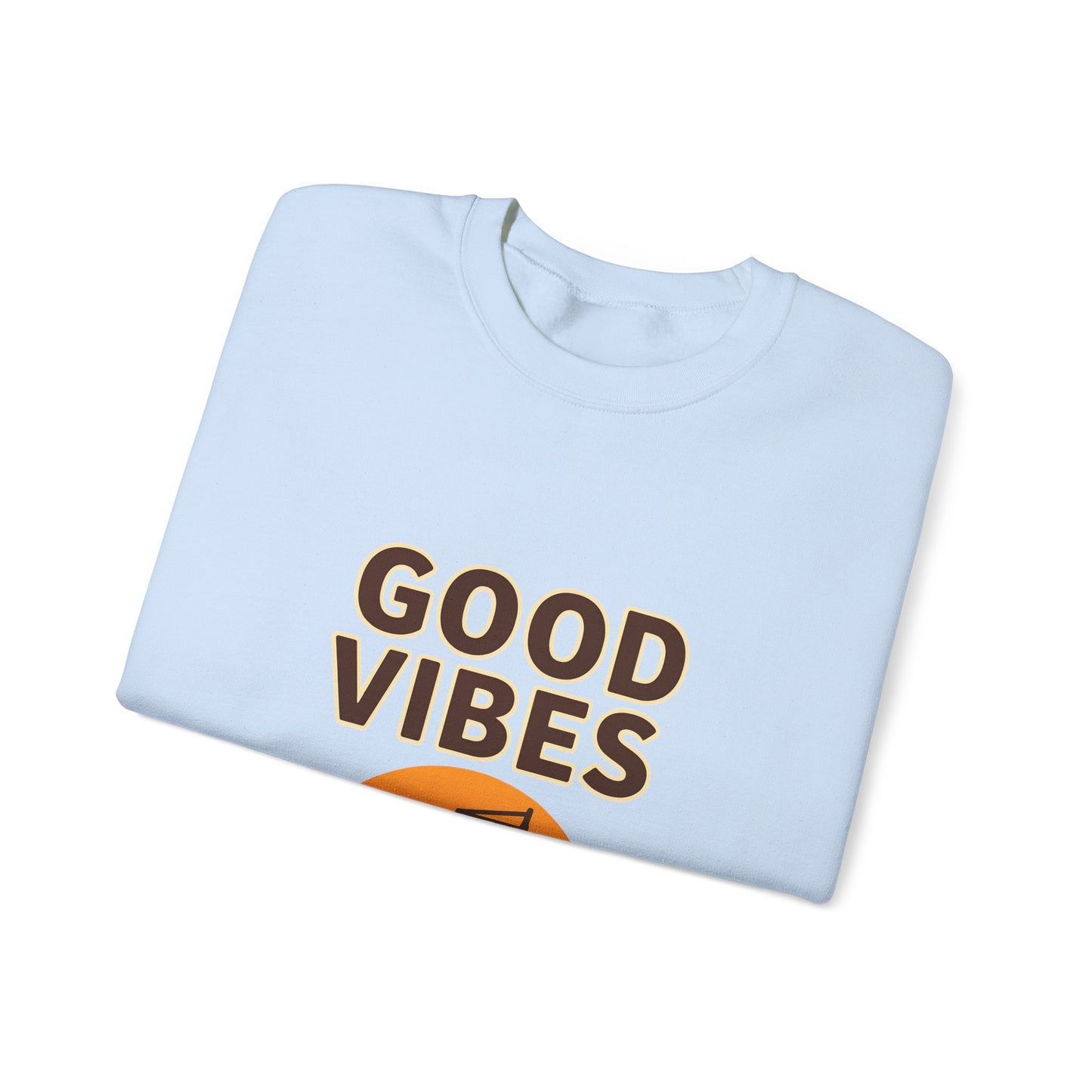 Bluza unisex z grafiką Kup Se Good Vibes – klasyczny crewneck i miejski styl