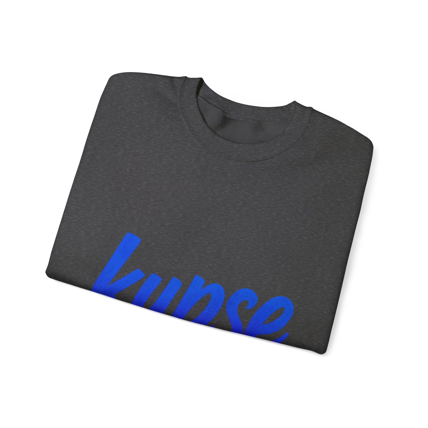 Bluza unisex z grafiką Kup Se Logo Blue – klasyczny crewneck i miejski styl