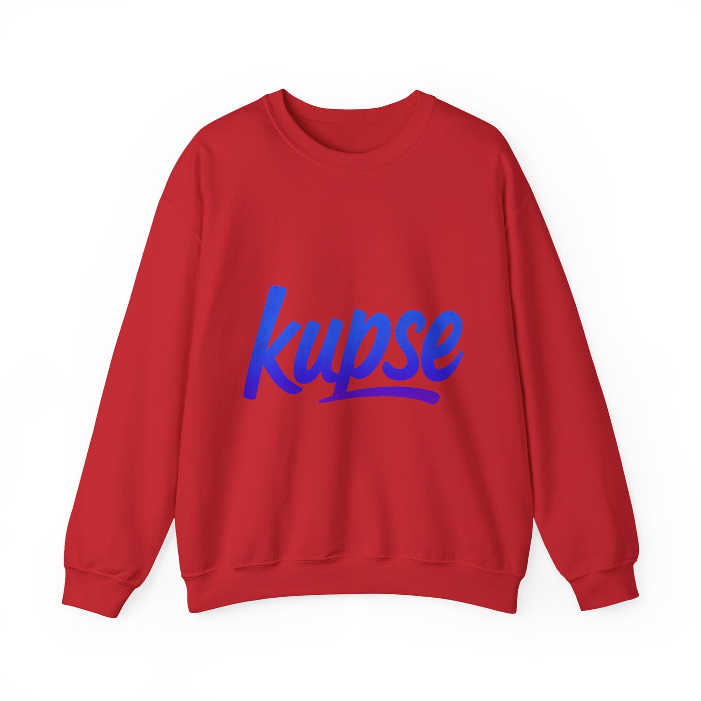 Bluza unisex z grafiką Kup Se Logo Blue – klasyczny crewneck i miejski styl