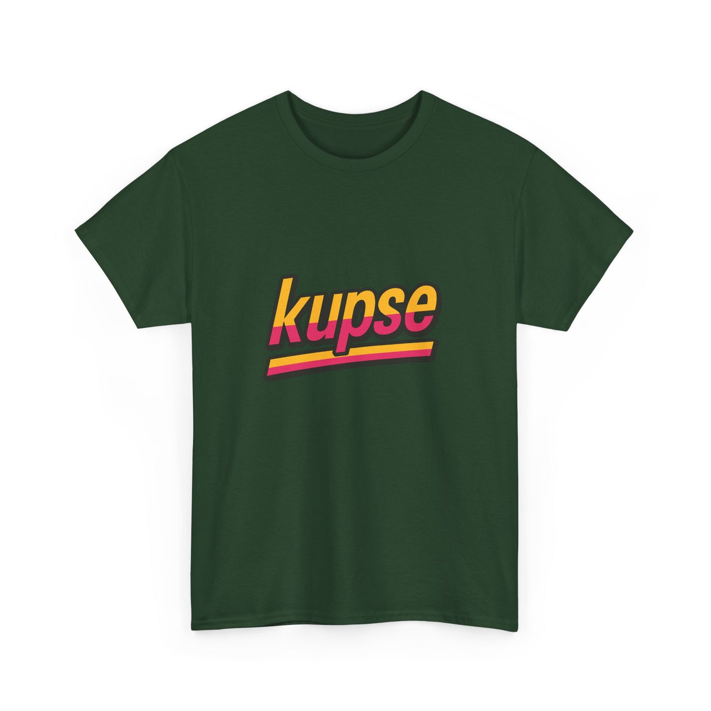 KupSe Logo Retro Sport Style t-shirt - Unisex Heavy Cotton Tee