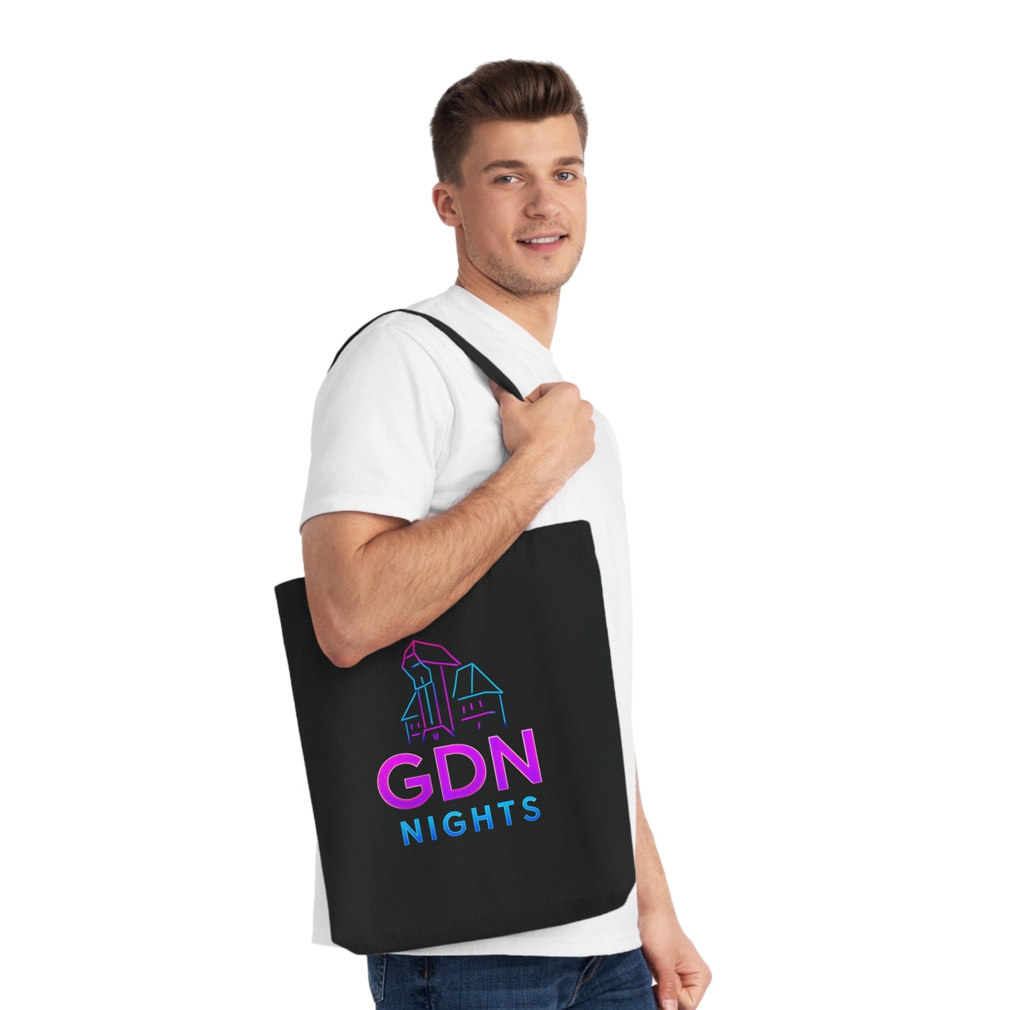 Tkana Torba na Ramię Kup Se GDN Nights – Styl i Ekologia w Jednym