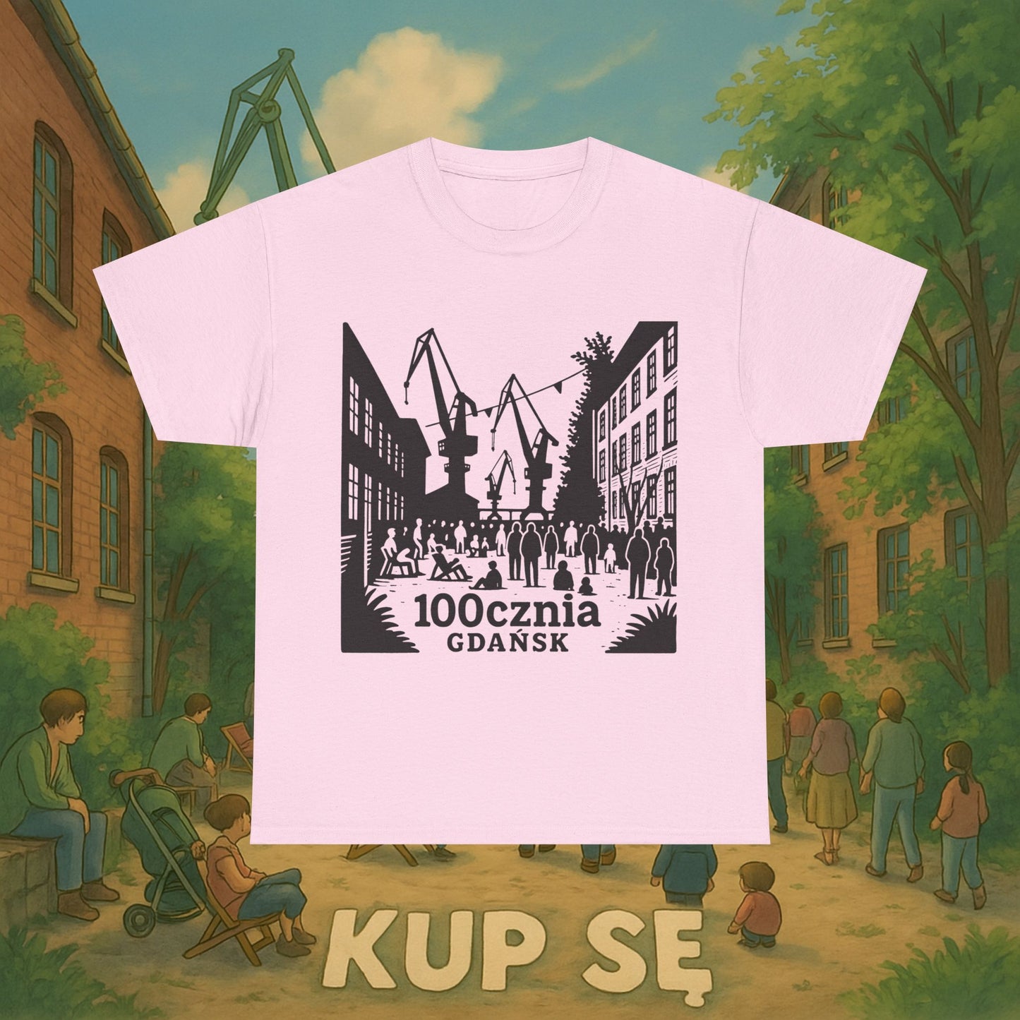 KupSe 100cznia t-shirt - Unisex Heavy Cotton Tee