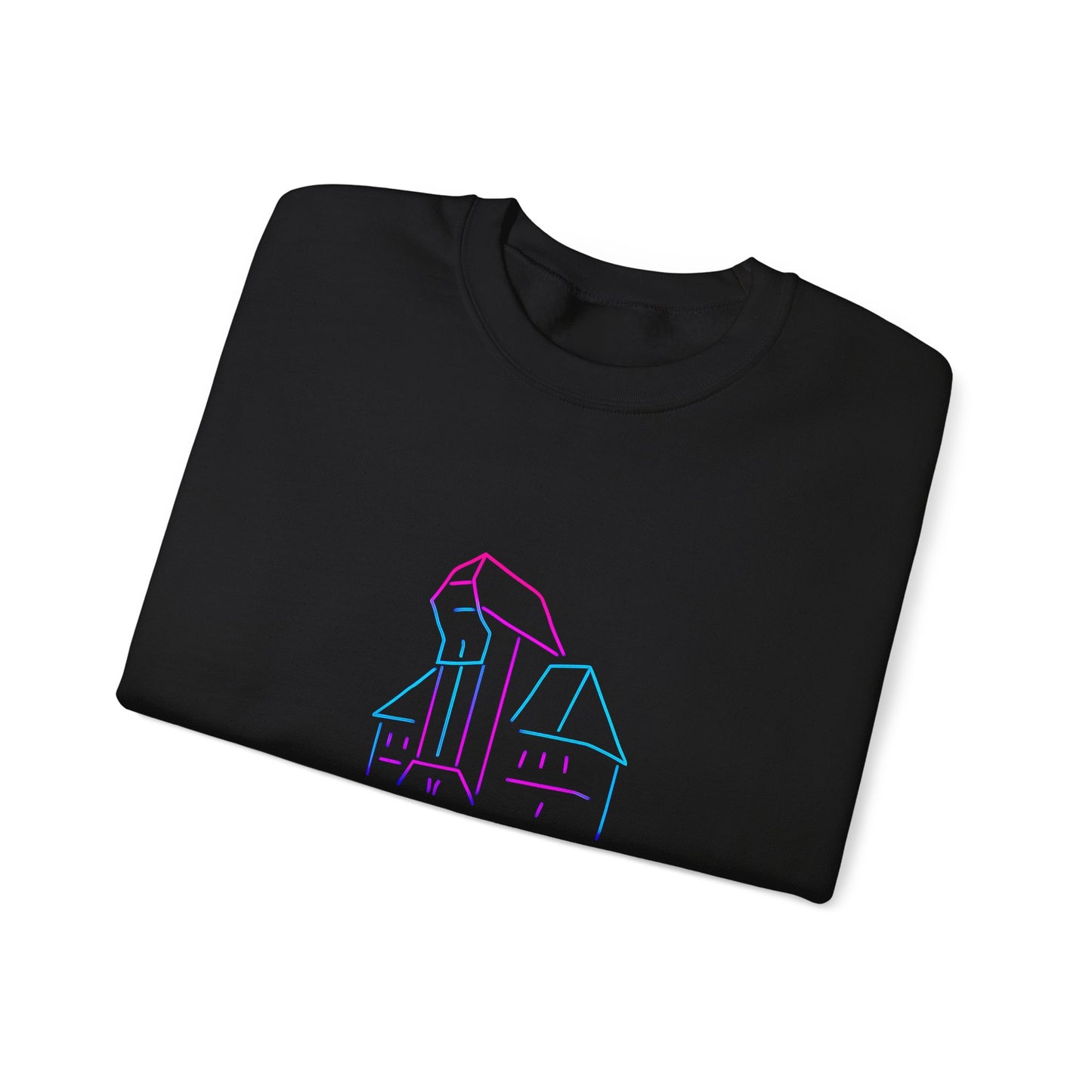Bluza unisex z grafiką Kup Se GDN Nights – klasyczny crewneck i miejski styl