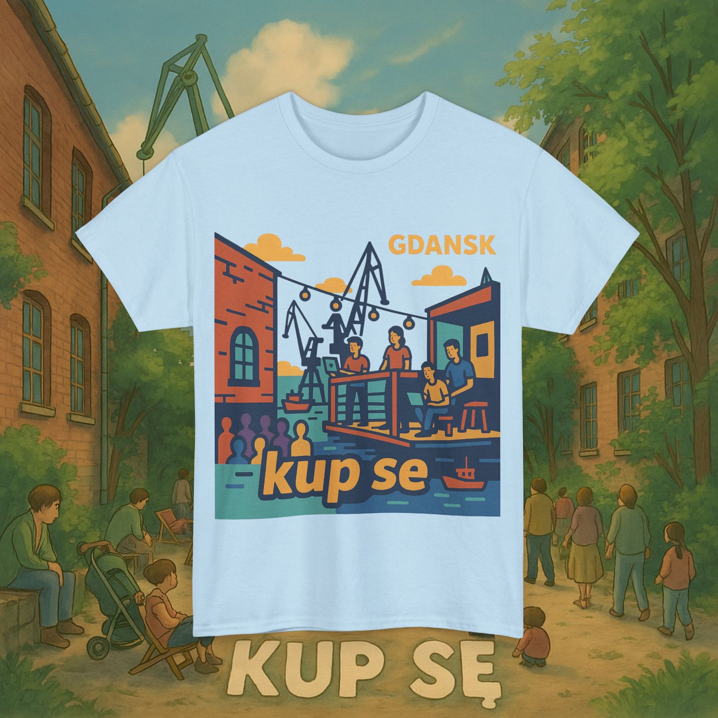 KupSe 100cznia Style t-shirt - Unisex Heavy Cotton Tee