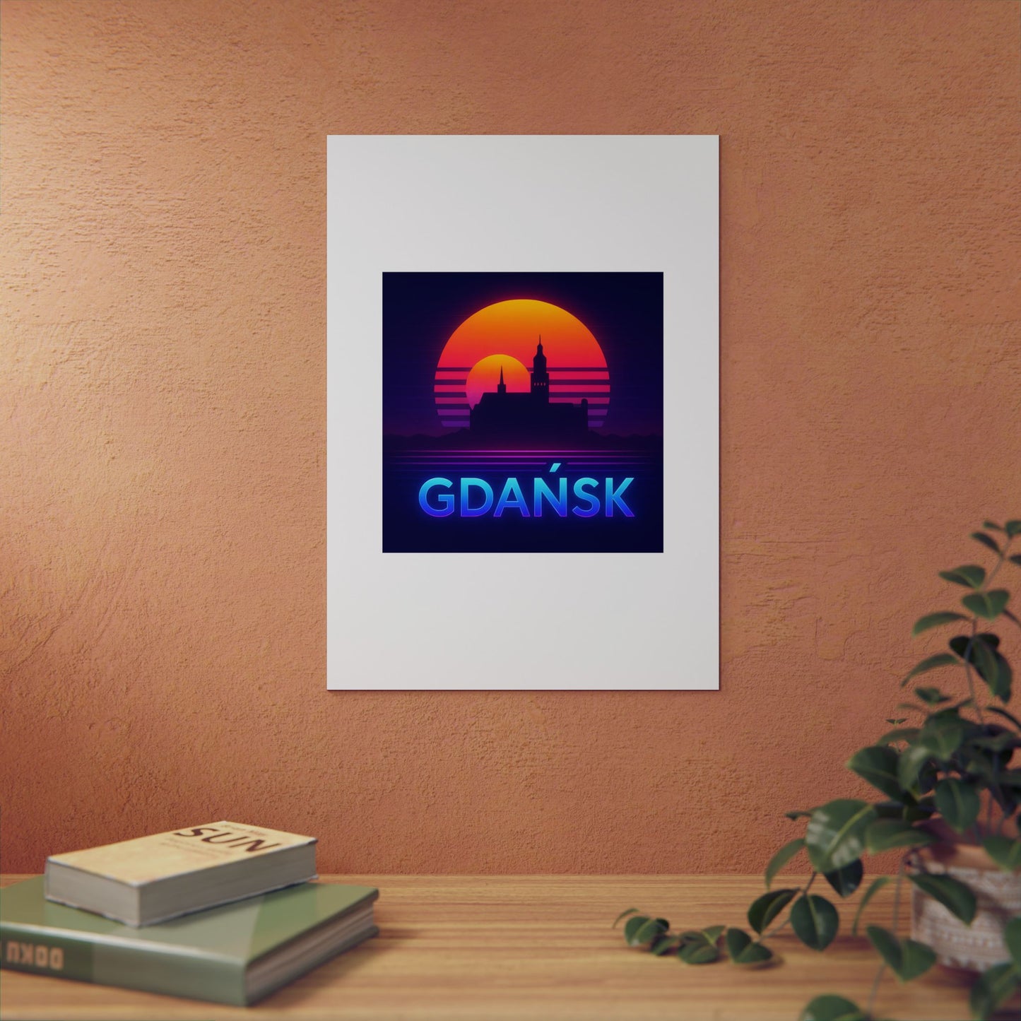 Obraz na panelu aluminiowym Panorama Gdańsk – trwały wydruk w stylu Kup Se