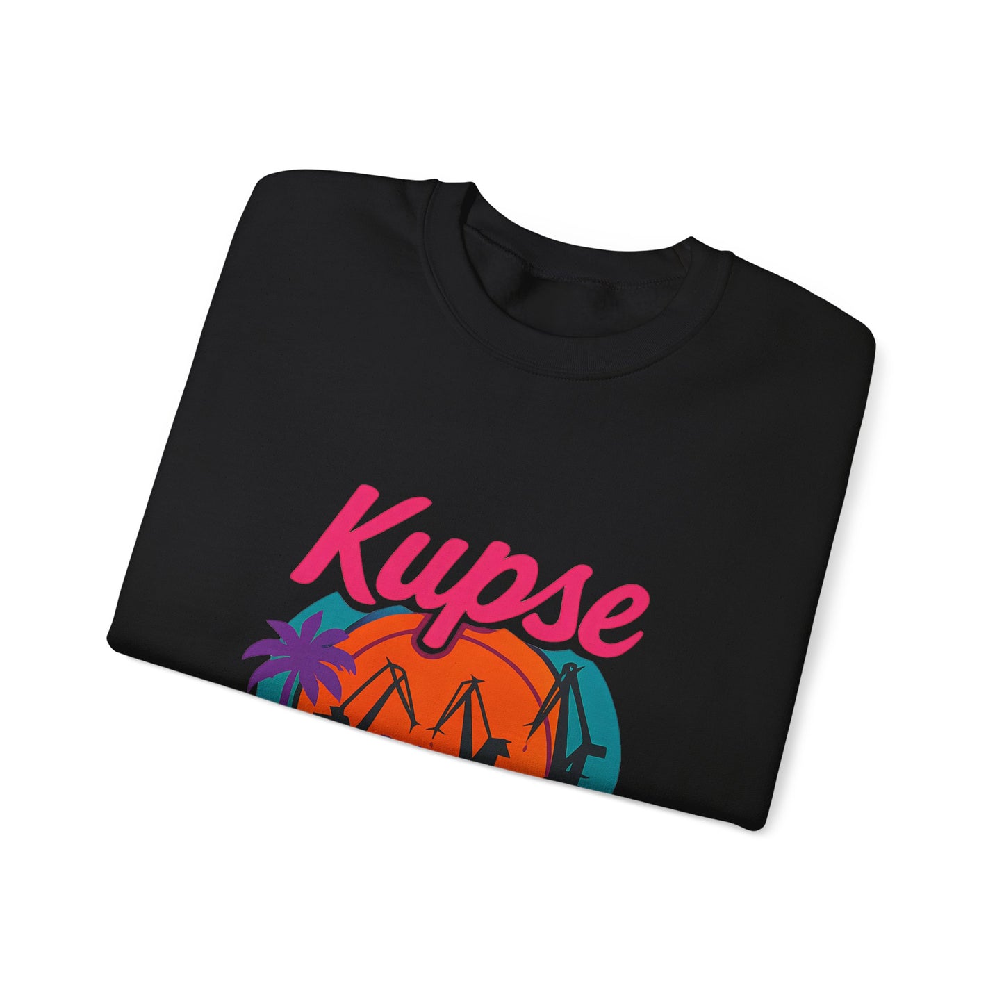 Bluza unisex z grafiką Kup Se Seas The Day – klasyczny crewneck i miejski styl