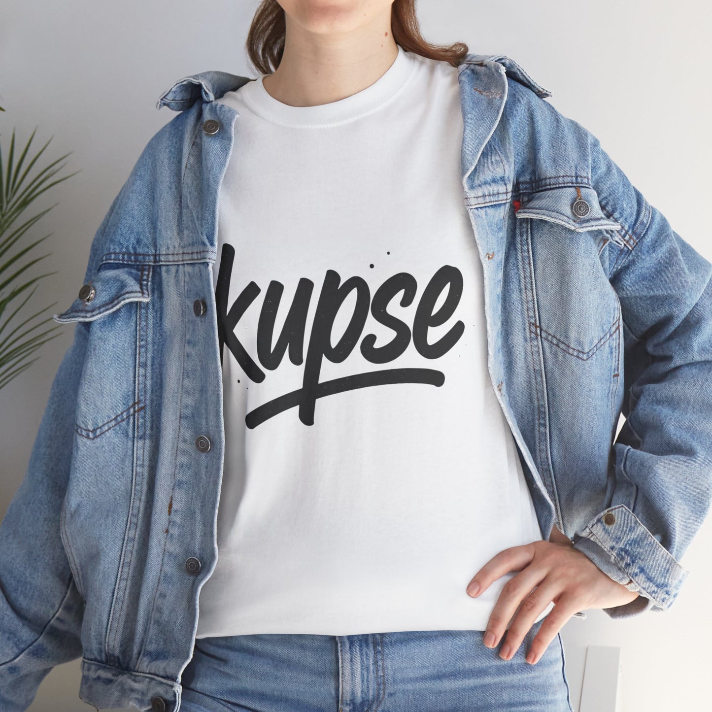 KupSe Logo t-shirt - Unisex Heavy Cotton Tee