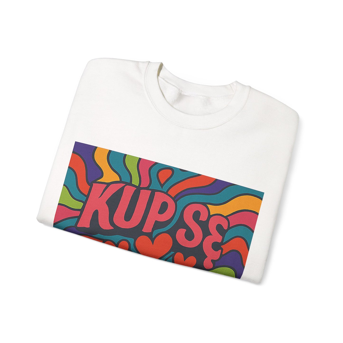 Bluza unisex z grafiką Kup Se Acid – klasyczny crewneck i miejski styl