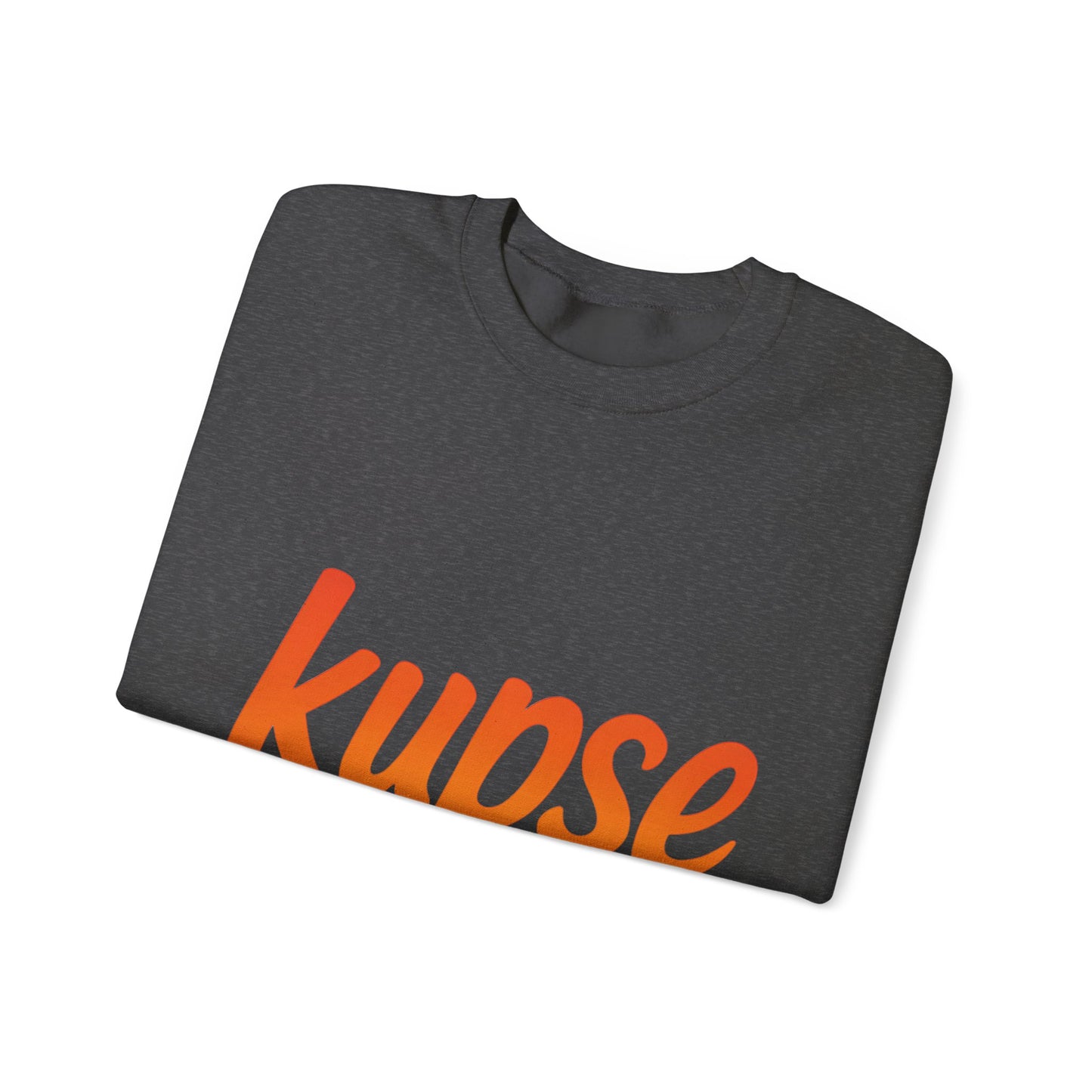 Bluza unisex z grafiką Kup Se Logo Orange – klasyczny crewneck i miejski styl