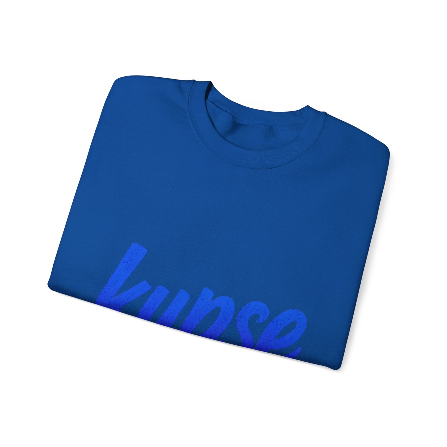 Bluza unisex z grafiką Kup Se Logo Blue – klasyczny crewneck i miejski styl