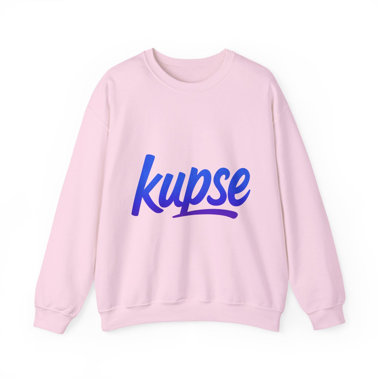 Bluza unisex z grafiką Kup Se Logo Blue – klasyczny crewneck i miejski styl