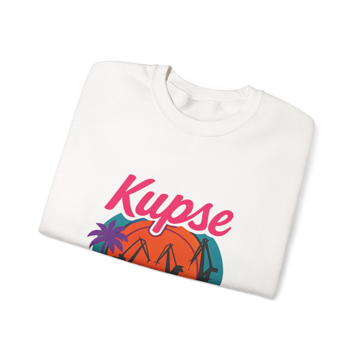 Bluza unisex z grafiką Kup Se Seas The Day – klasyczny crewneck i miejski styl