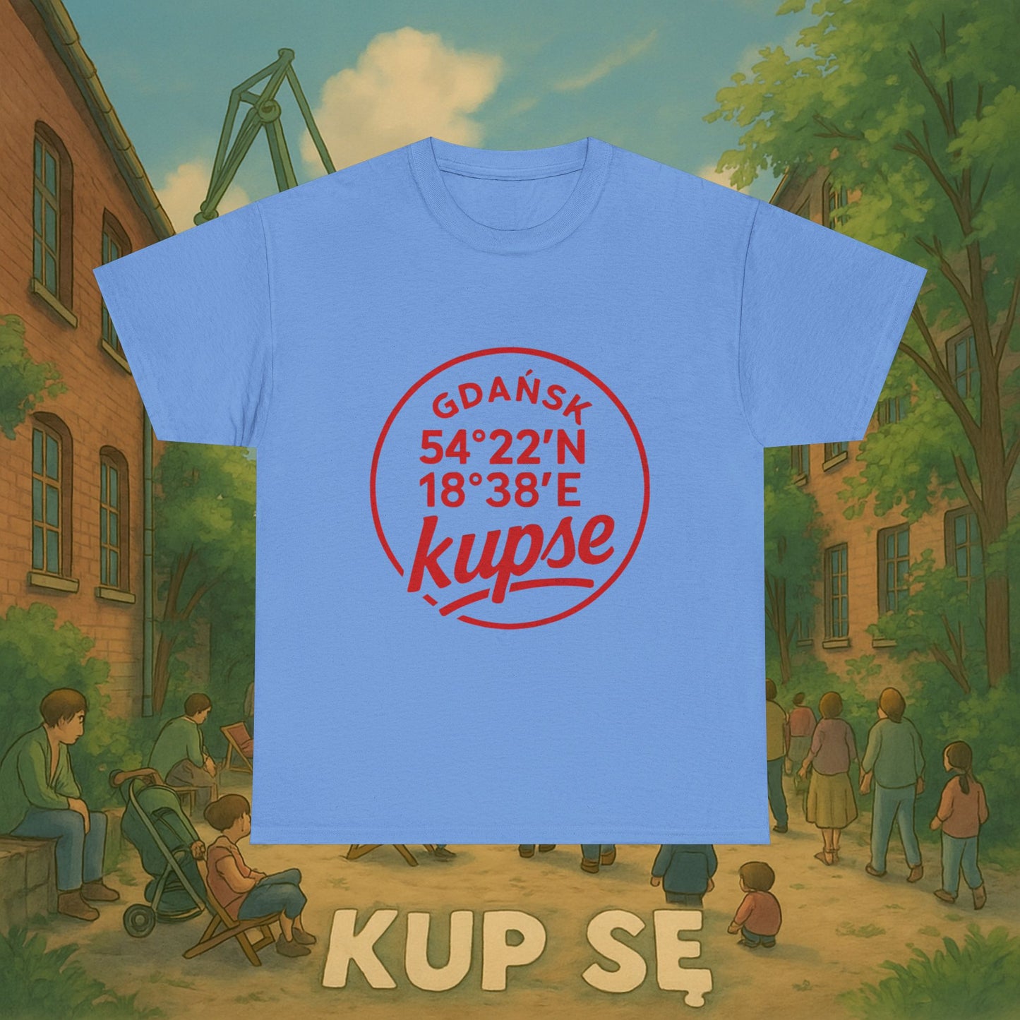 KupSe Koordynaty Style t-shirt - Unisex Heavy Cotton Tee