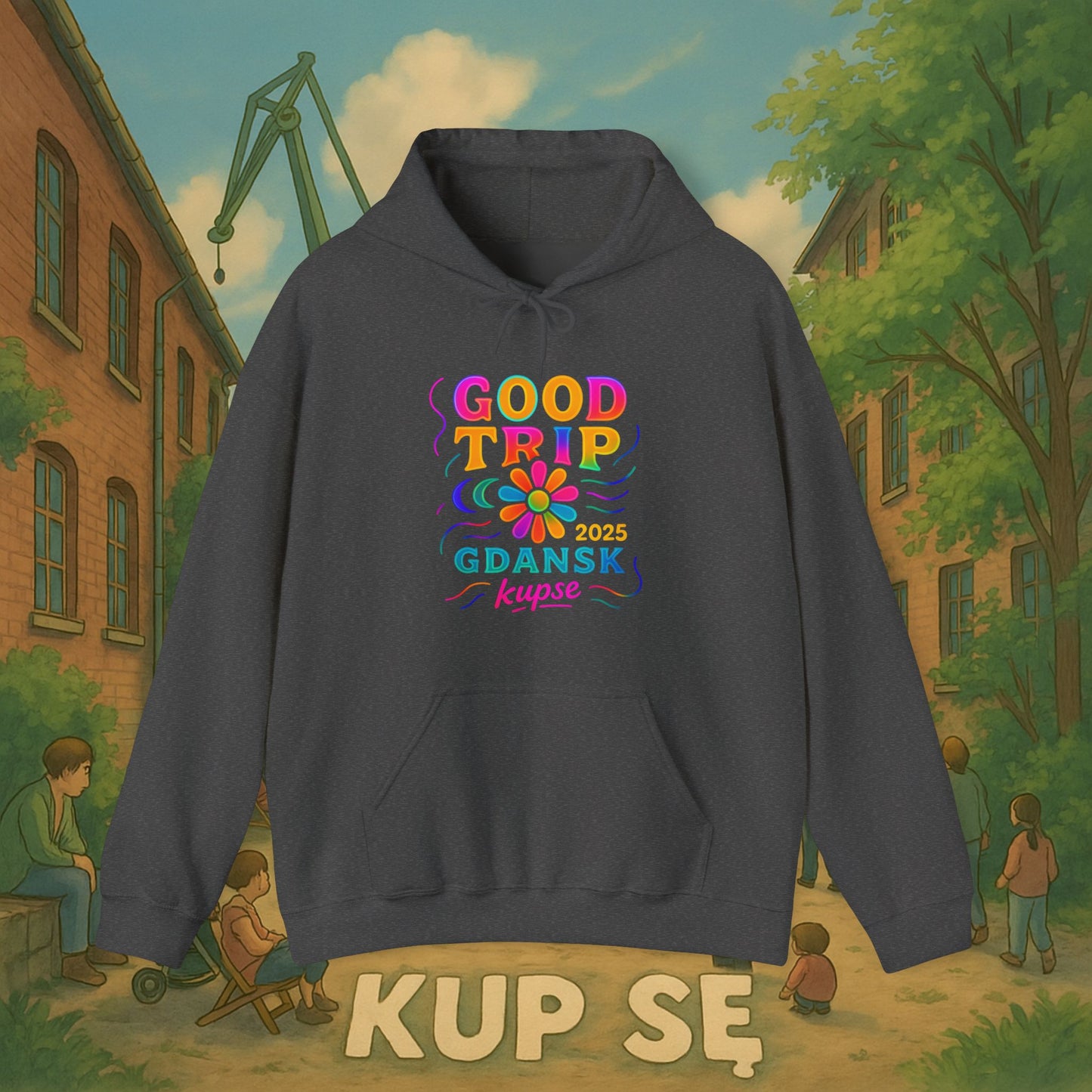 Unisex Heavy Blend Hoodie – Good Trip – Kup Se