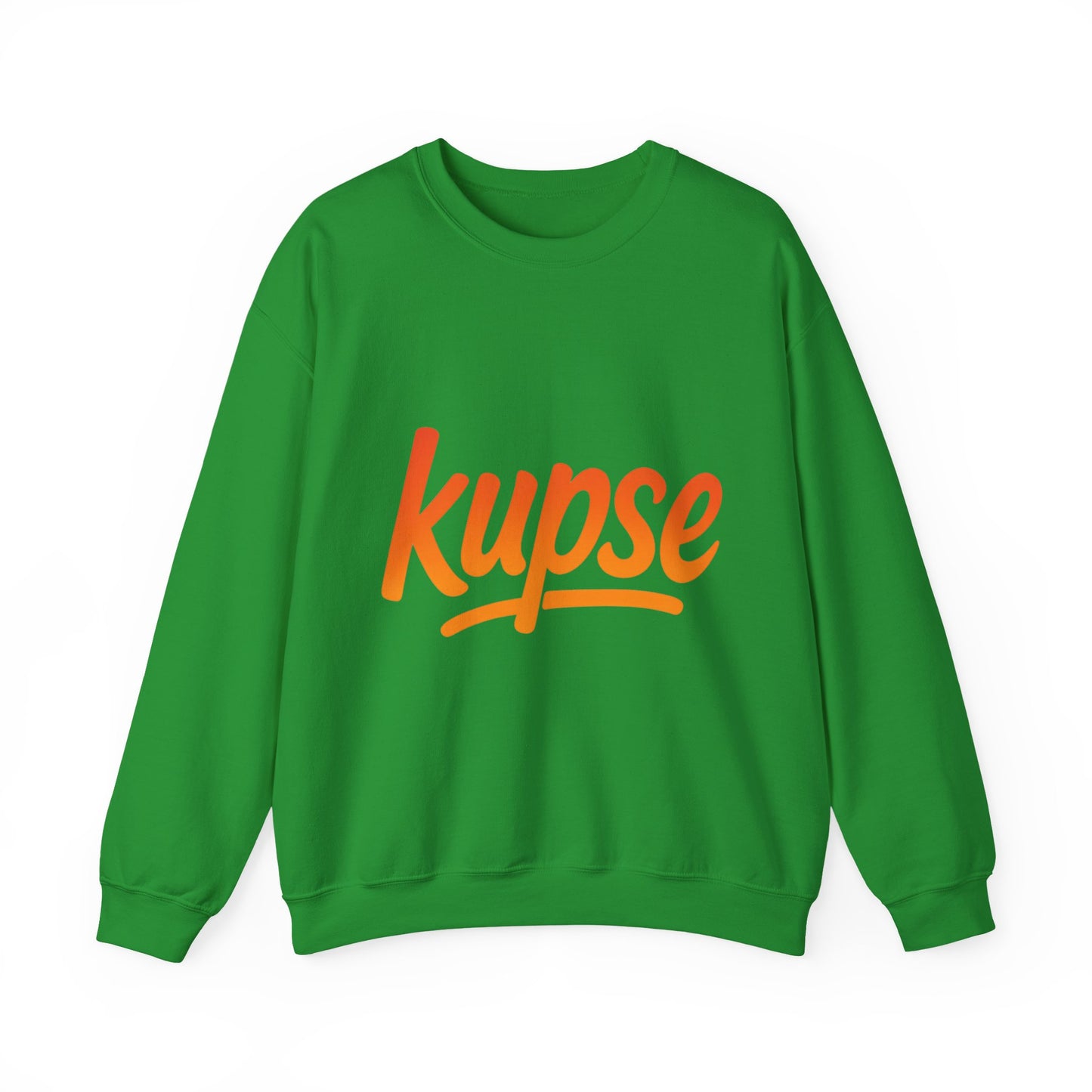 Bluza unisex z grafiką Kup Se Logo Orange – klasyczny crewneck i miejski styl