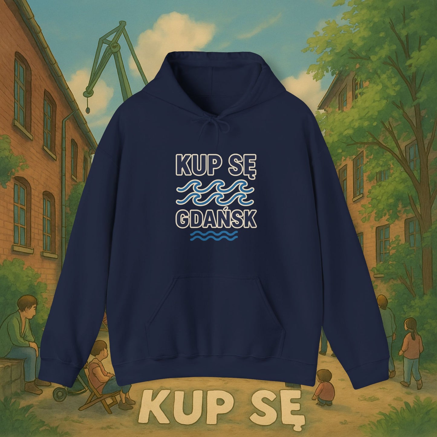 Unisex Heavy Blend Hoodie – Fale – Kup Se
