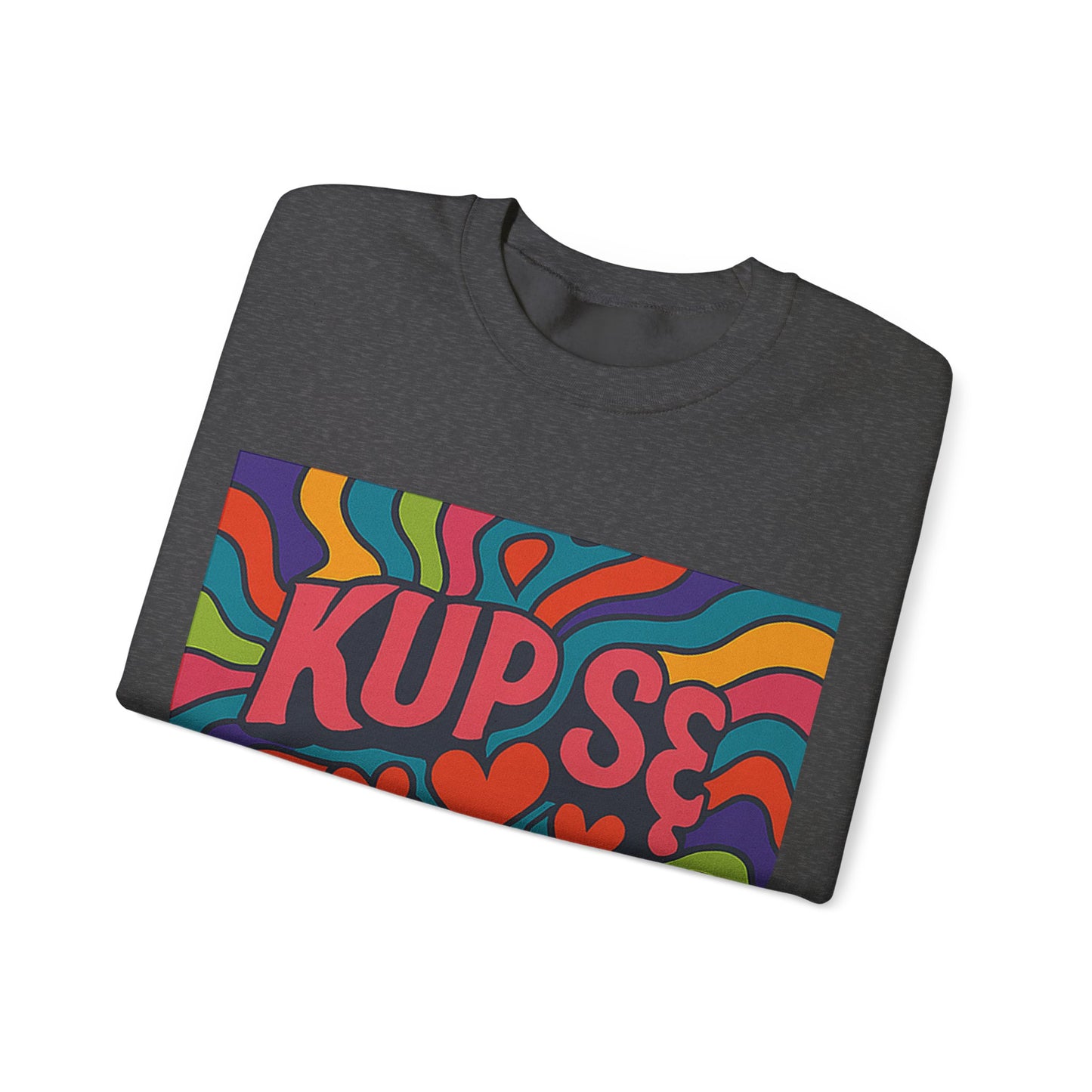 Bluza unisex z grafiką Kup Se Acid – klasyczny crewneck i miejski styl
