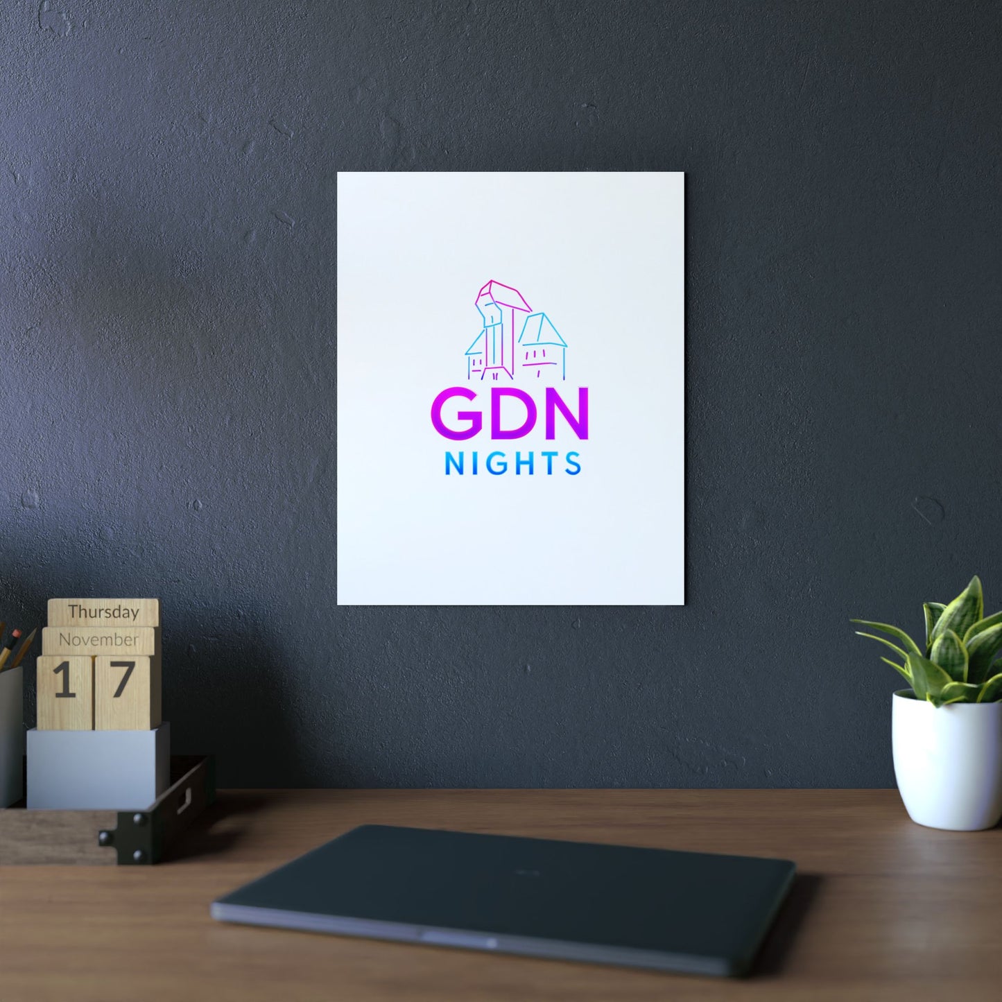 Obraz na panelu aluminiowym GDN Nights – trwały wydruk w stylu Kup Se