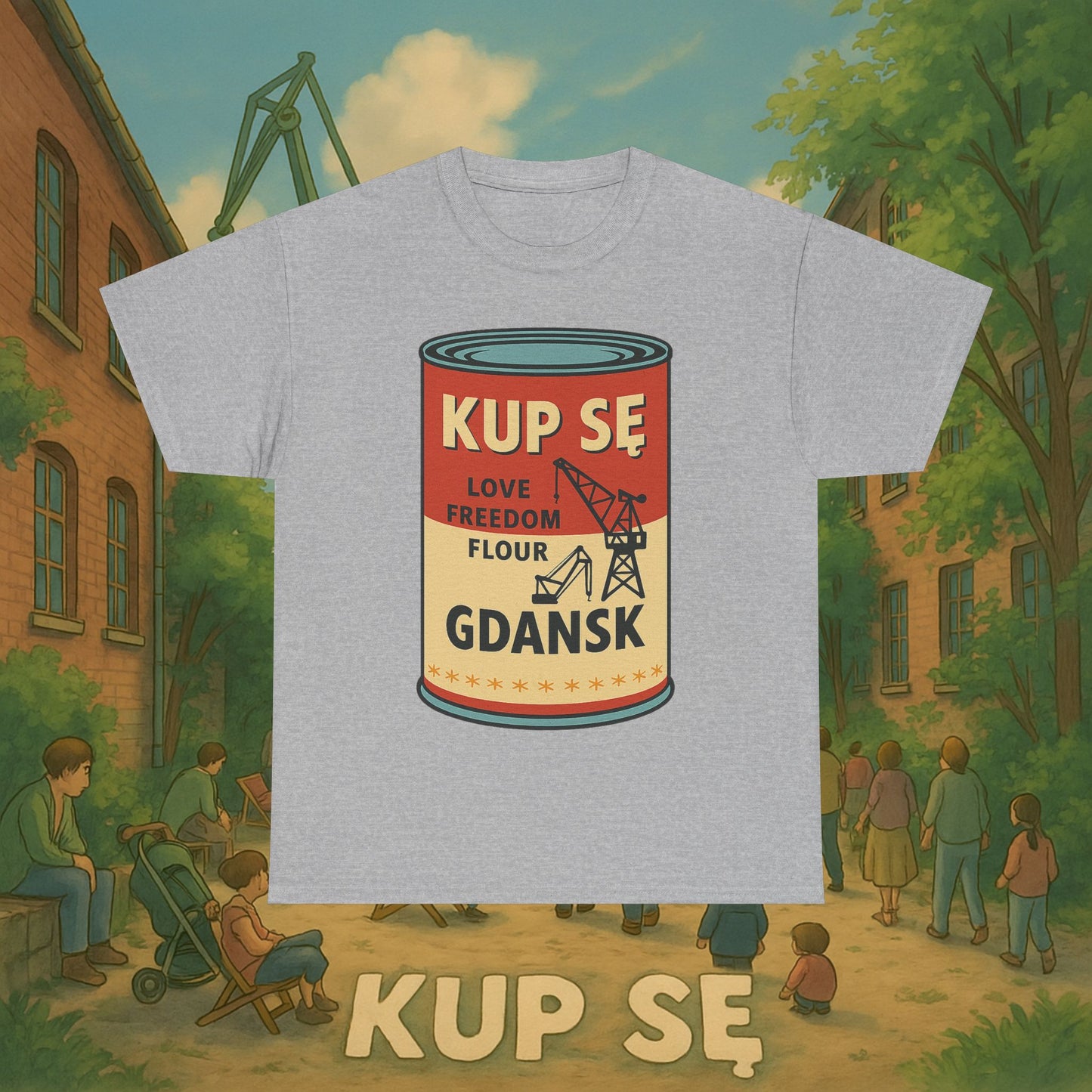 KupSe Campbell t-shirt - Unisex Heavy Cotton Tee