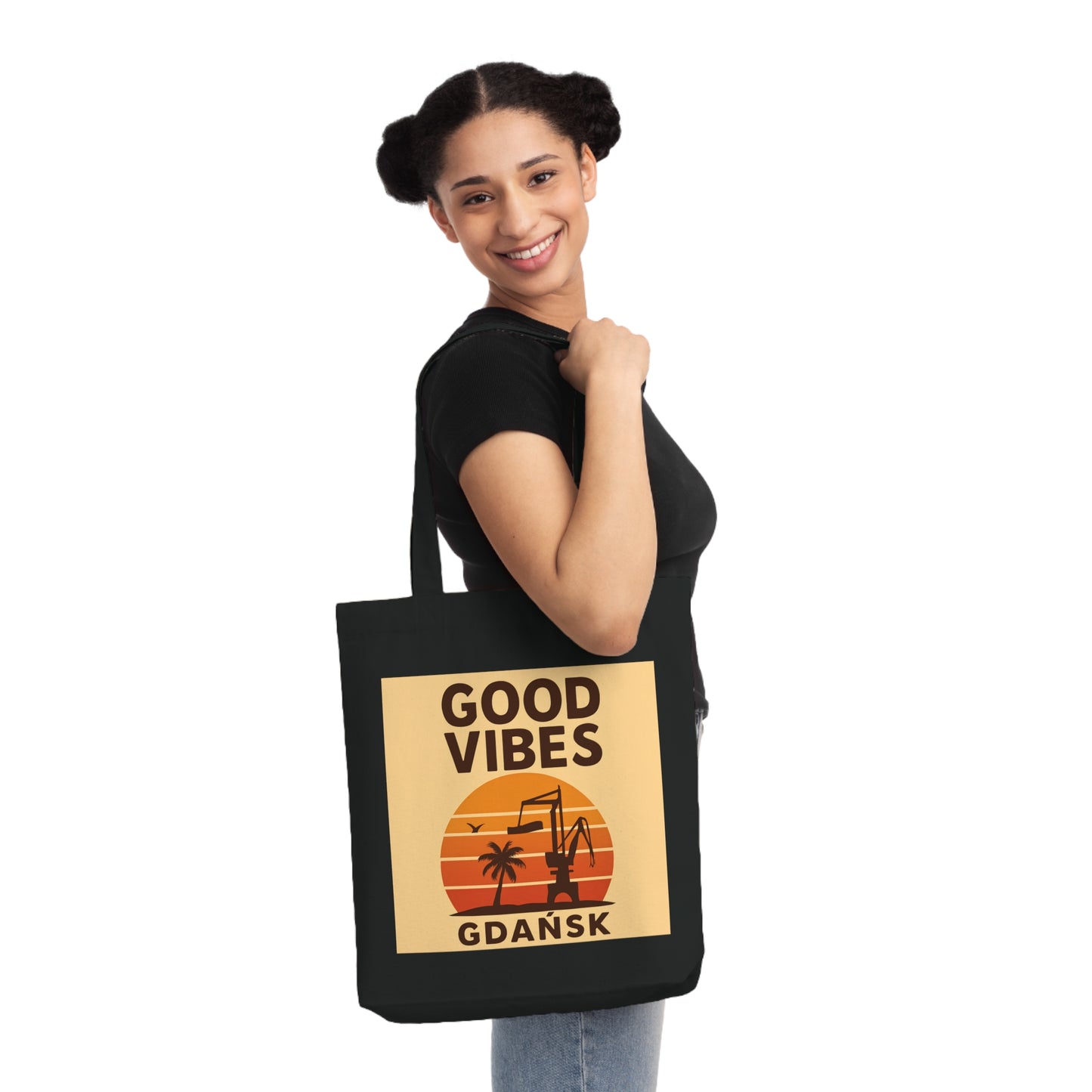 Tkana Torba na Ramię Kup Se Good Vibes Desert – Styl i Ekologia w Jednym