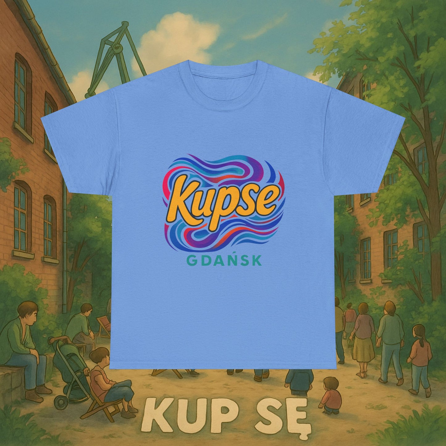 KupSe Kupse Acid Style t-shirt - Unisex Heavy Cotton Tee