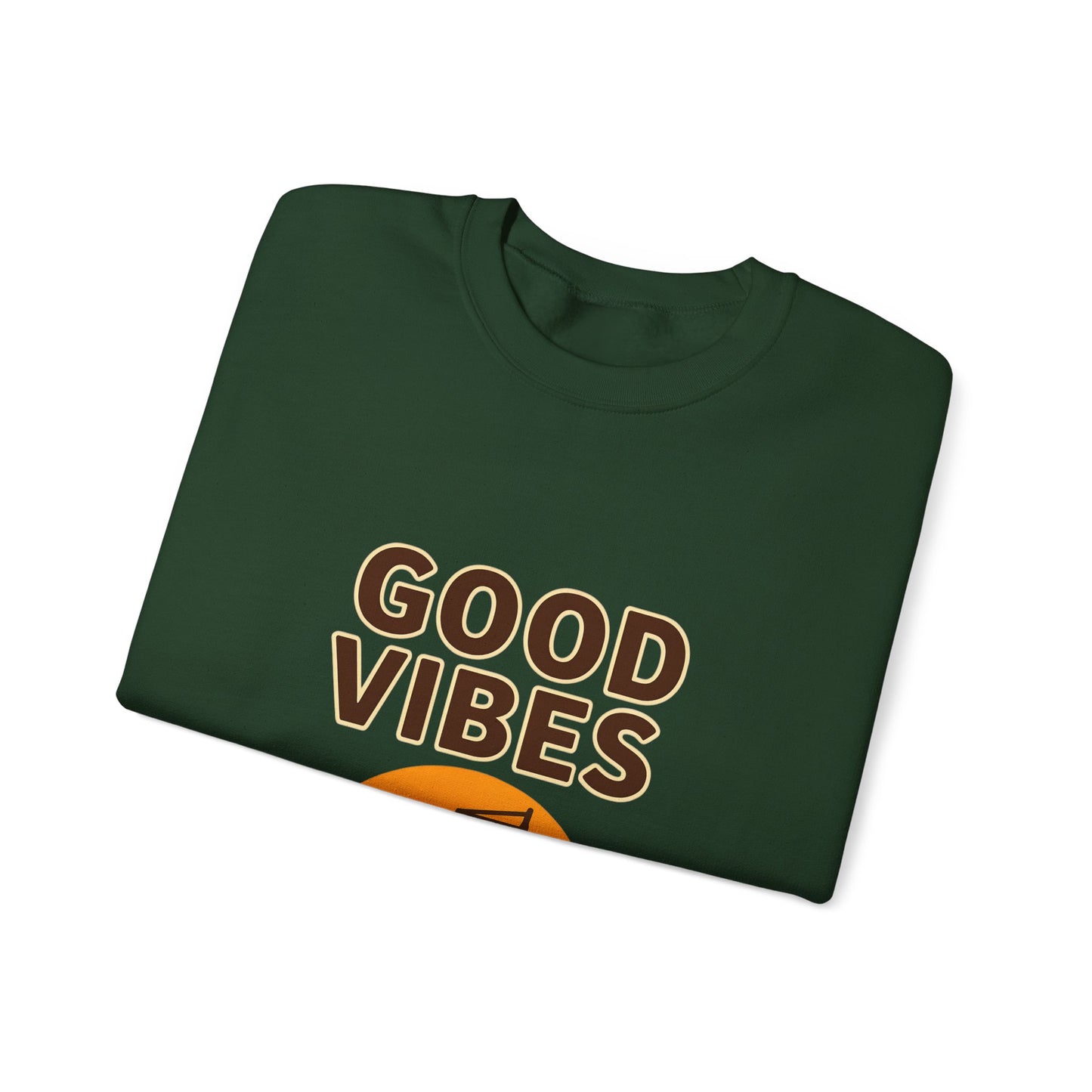 Bluza unisex z grafiką Kup Se Good Vibes – klasyczny crewneck i miejski styl