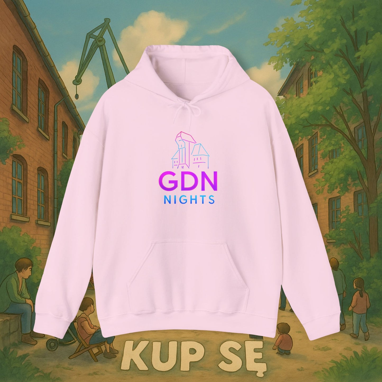 Unisex Heavy Blend Hoodie – GDN Nigths – Kup Se