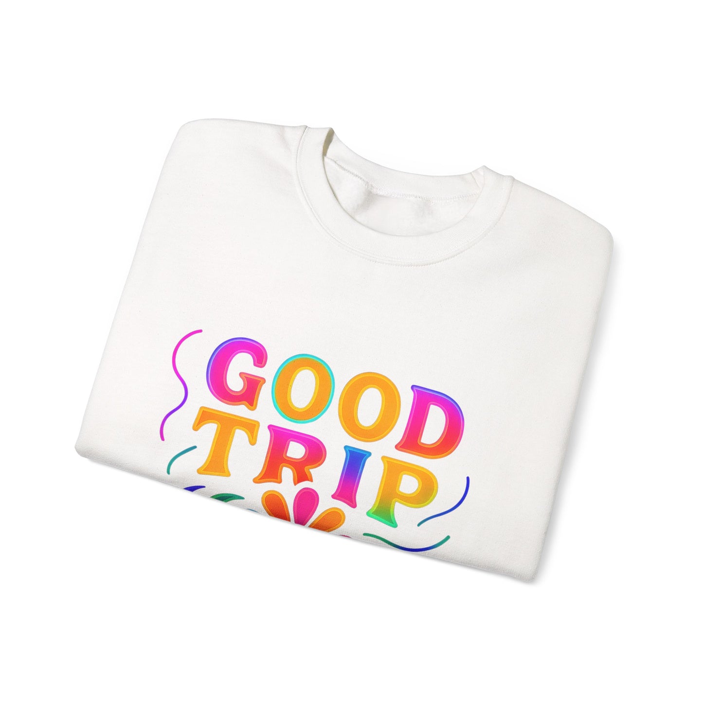 Bluza unisex z grafiką Kup Se Good Trip – klasyczny crewneck i miejski styl