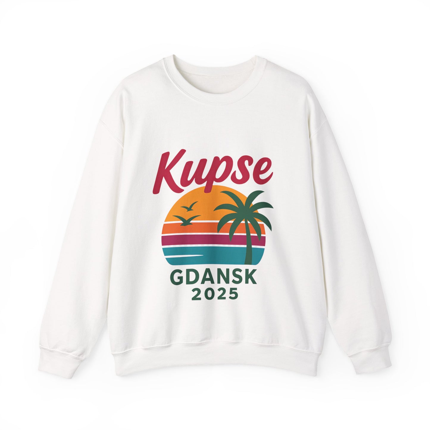 Bluza unisex z grafiką Kup Se 90s – klasyczny crewneck i miejski styl