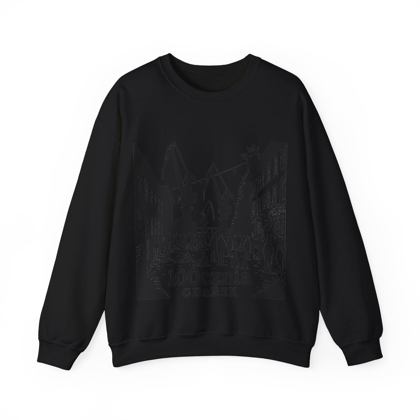Bluza unisex z grafiką Kup Se 100cznia – klasyczny crewneck i miejski styl