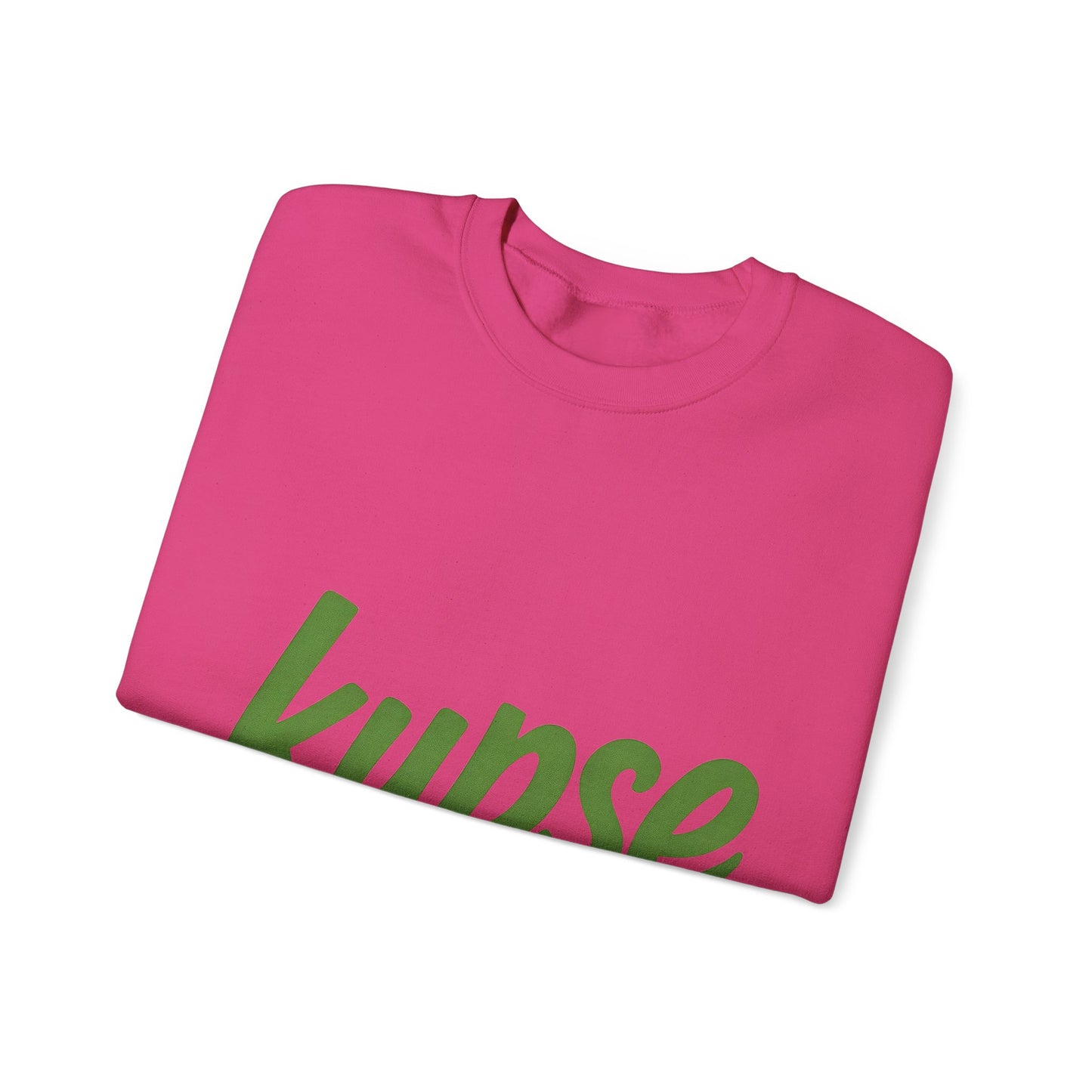 Bluza unisex z grafiką Kup Se Logo Green – klasyczny crewneck i miejski styl