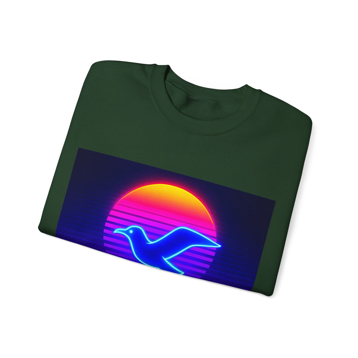 Bluza unisex z grafiką Kup Se Baltic Wave – klasyczny crewneck i miejski styl
