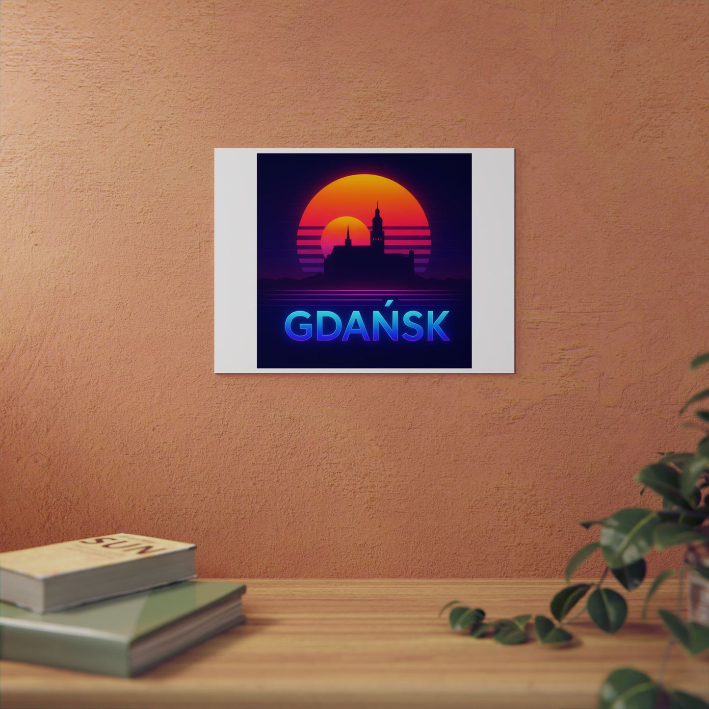 Obraz na panelu aluminiowym Panorama Gdańsk – trwały wydruk w stylu Kup Se