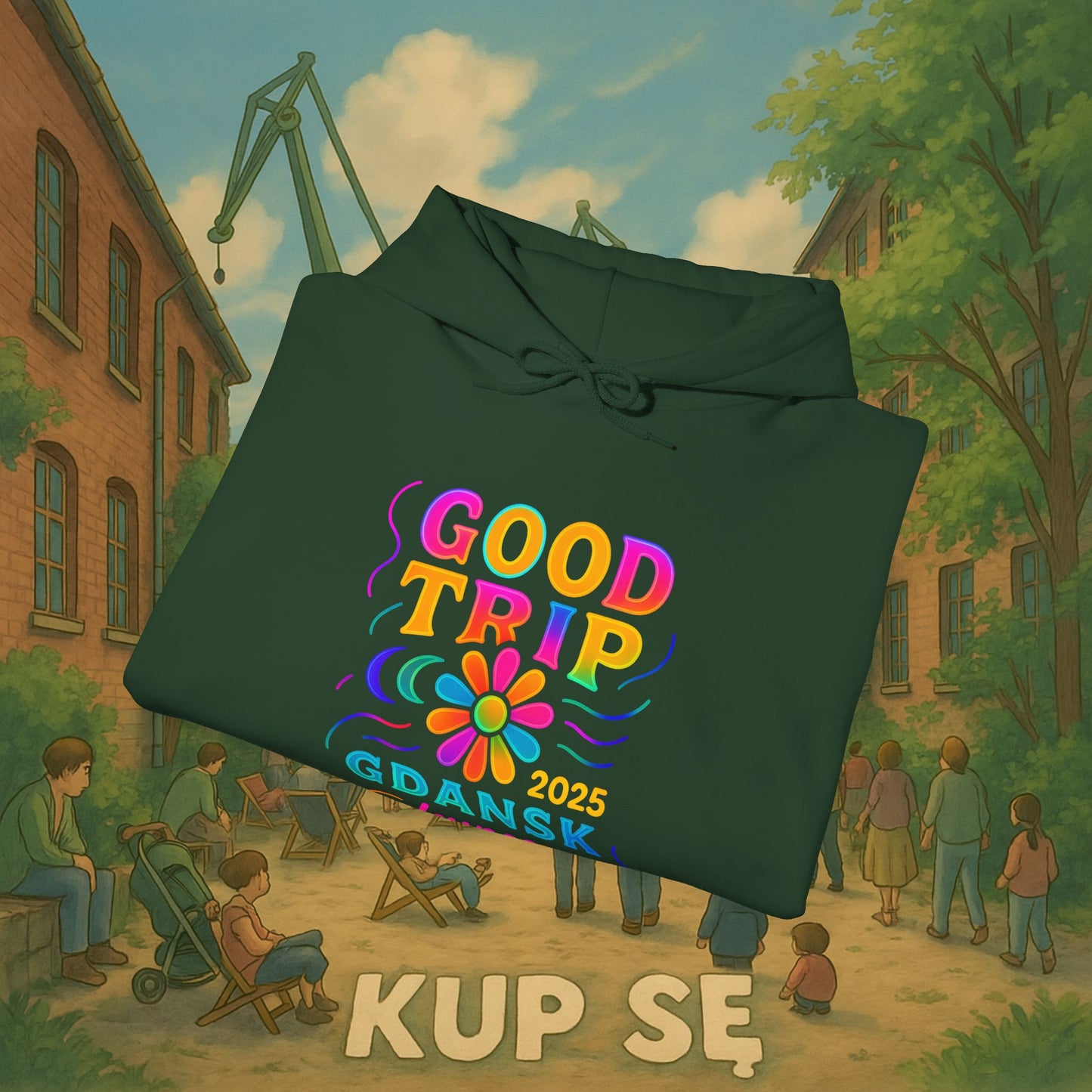 Unisex Heavy Blend Hoodie – Good Trip – Kup Se
