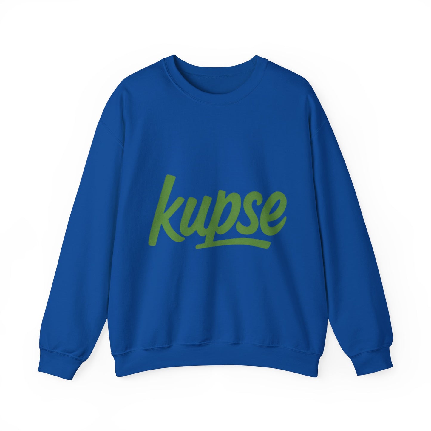 Bluza unisex z grafiką Kup Se Logo Green – klasyczny crewneck i miejski styl