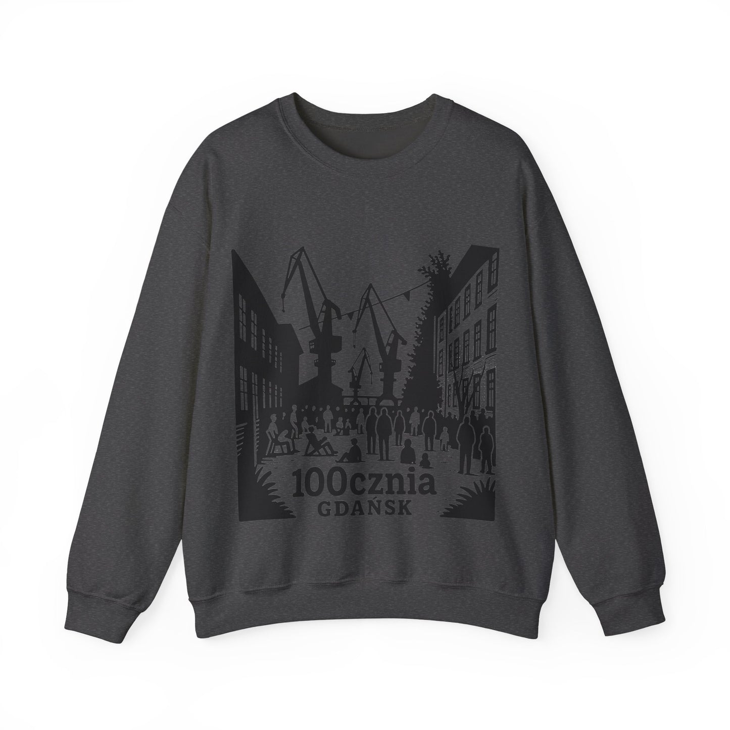 Bluza unisex z grafiką Kup Se 100cznia – klasyczny crewneck i miejski styl