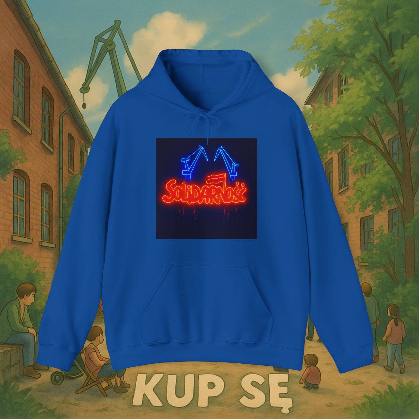 Unisex Heavy Blend Hoodie – Solidarnosc – Kup Se