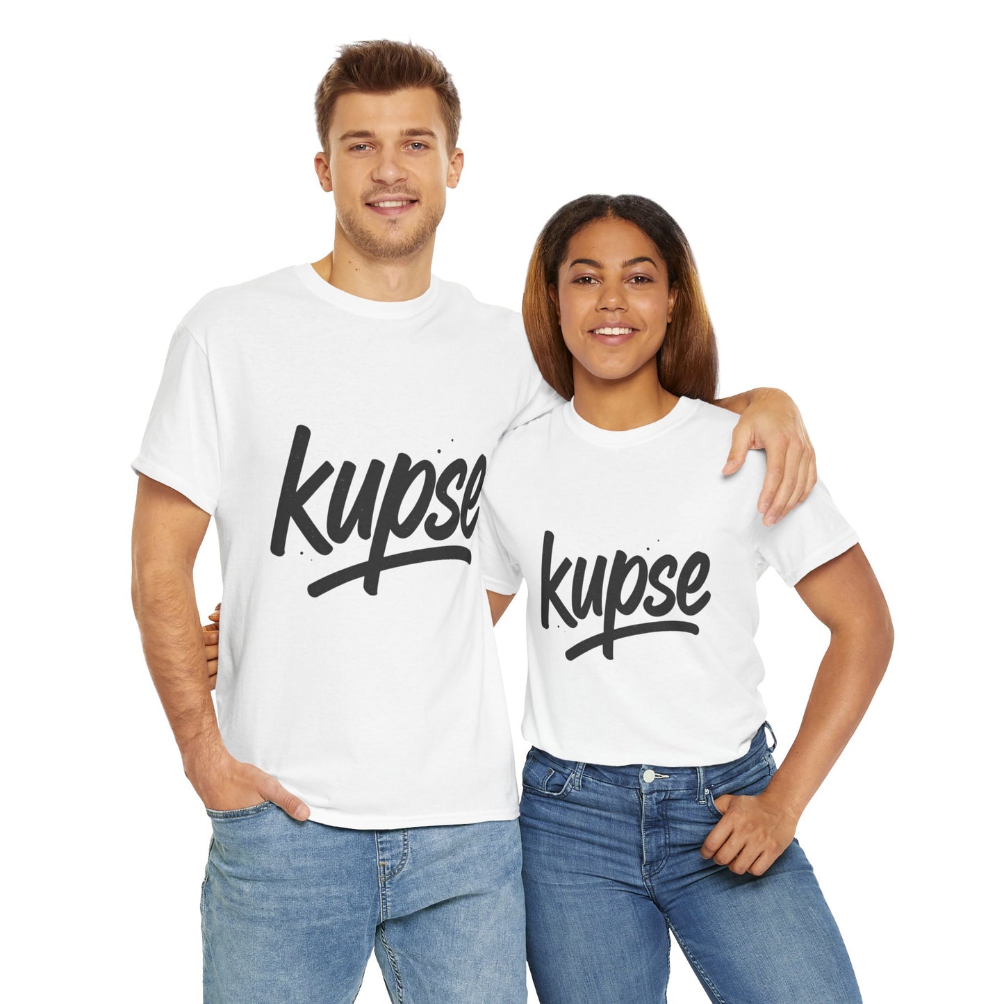 KupSe Logo t-shirt - Unisex Heavy Cotton Tee
